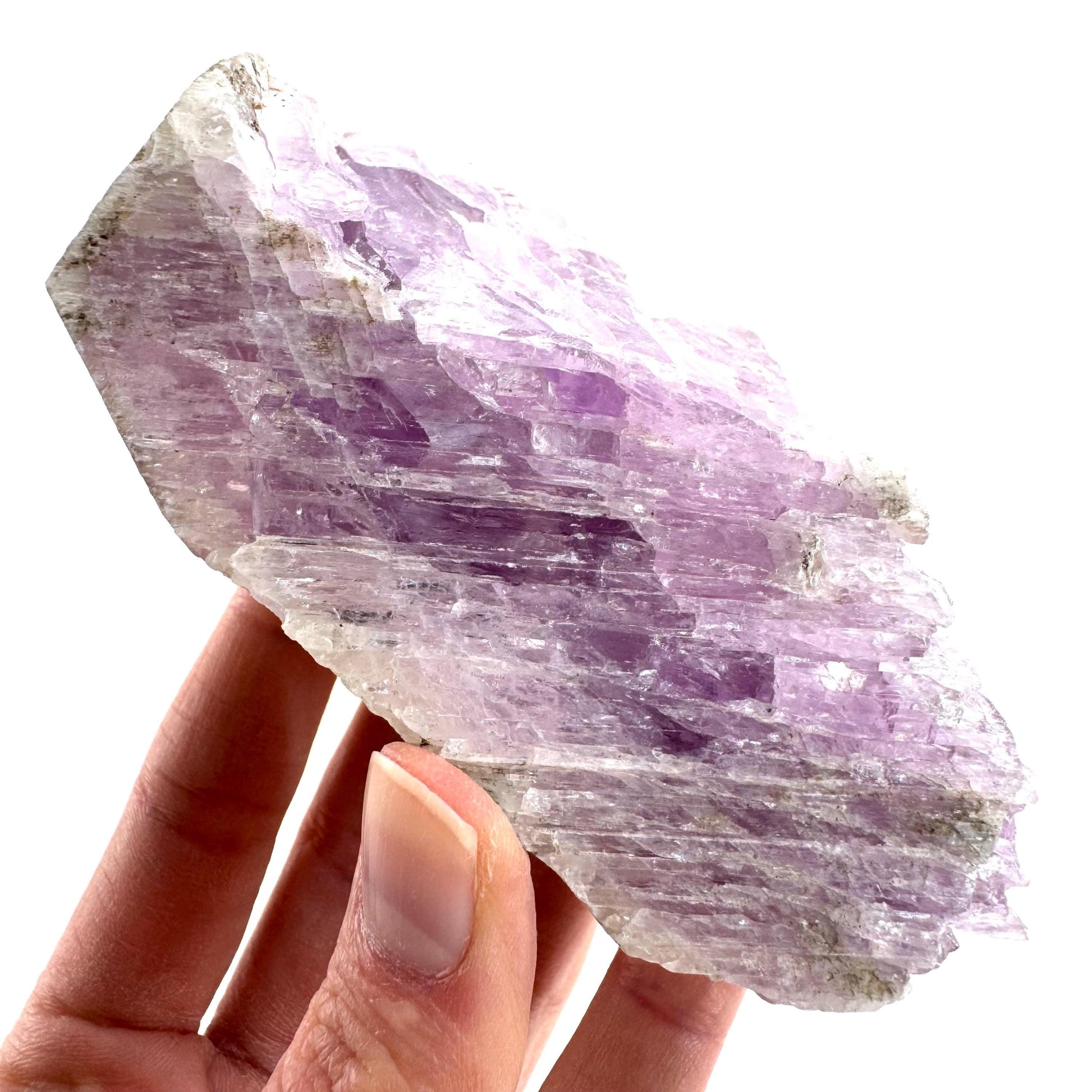 Lavender Kunzite Crystal | Mineral Specimen from Pakistan