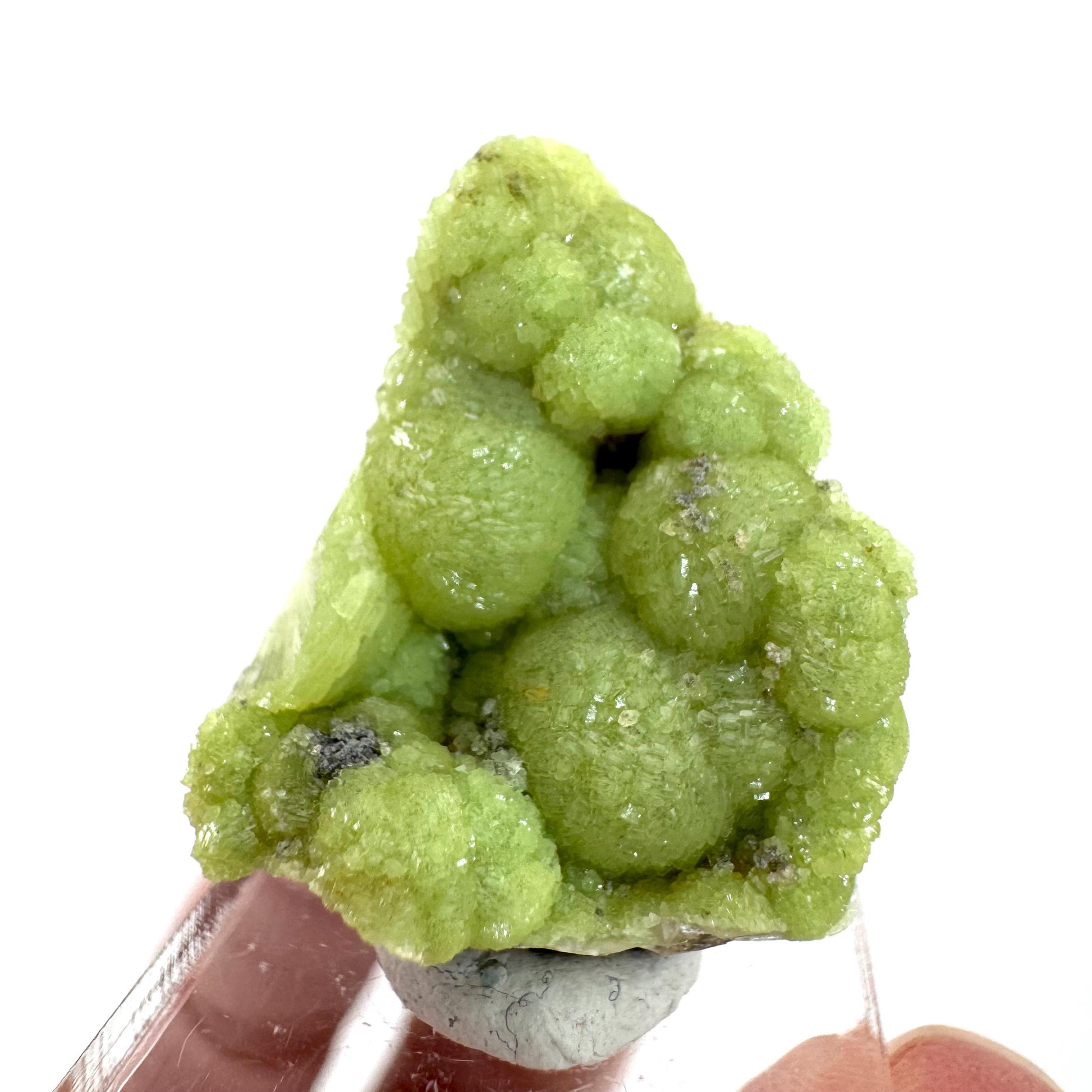 Wavellite (Arkansas, USA) | green crystal cluster, mineral specimen