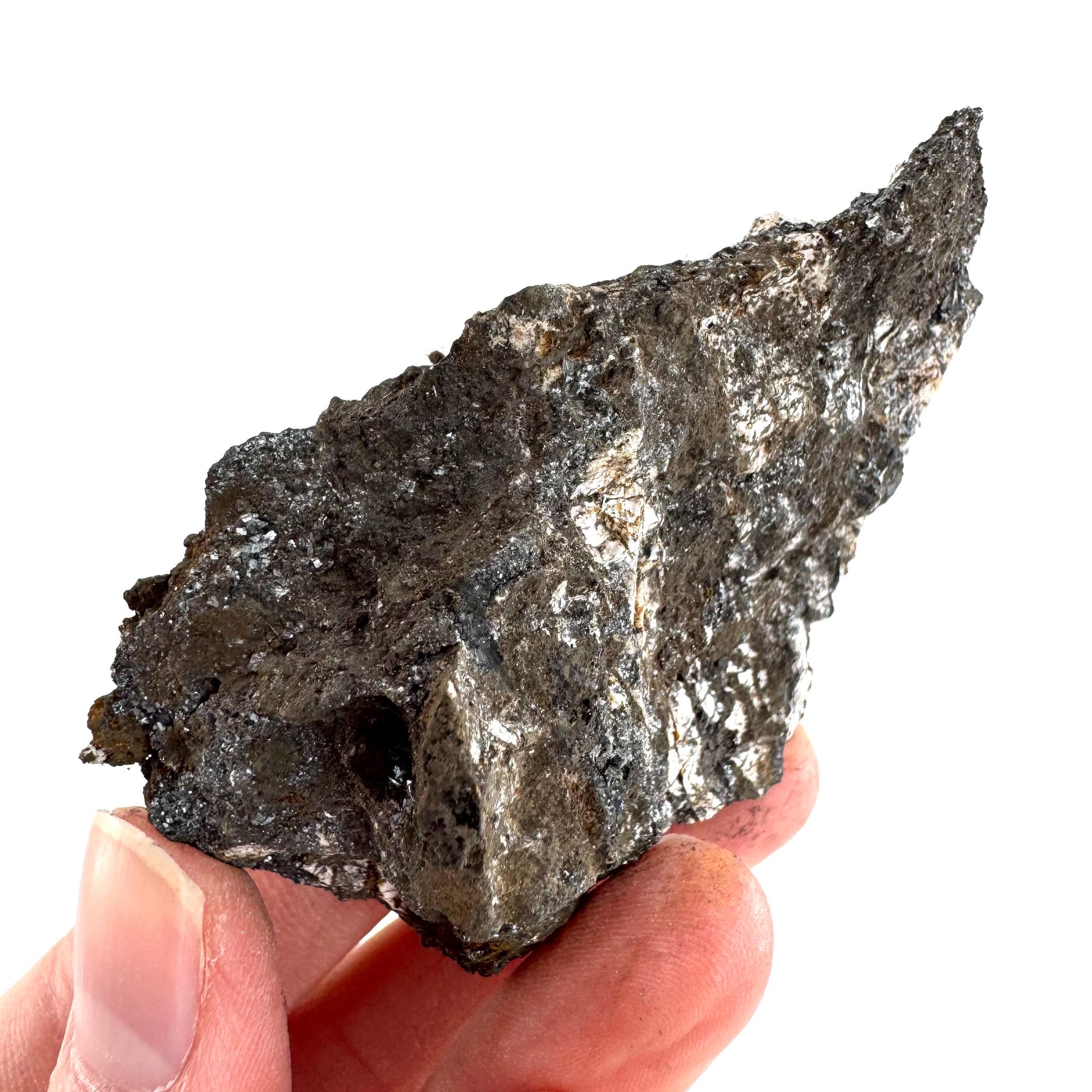 Pyrolusite | Metallic Crystal, Mineral Specimen from Tasmania, Australia