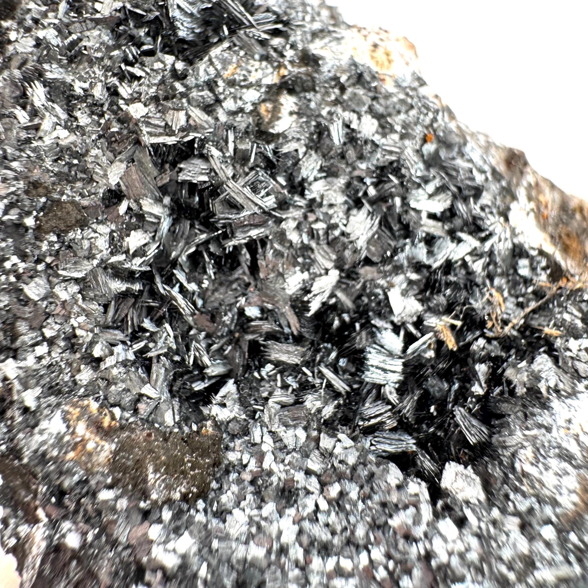 Pyrolusite | Metallic Crystal, Mineral Specimen from Tasmania, Australia