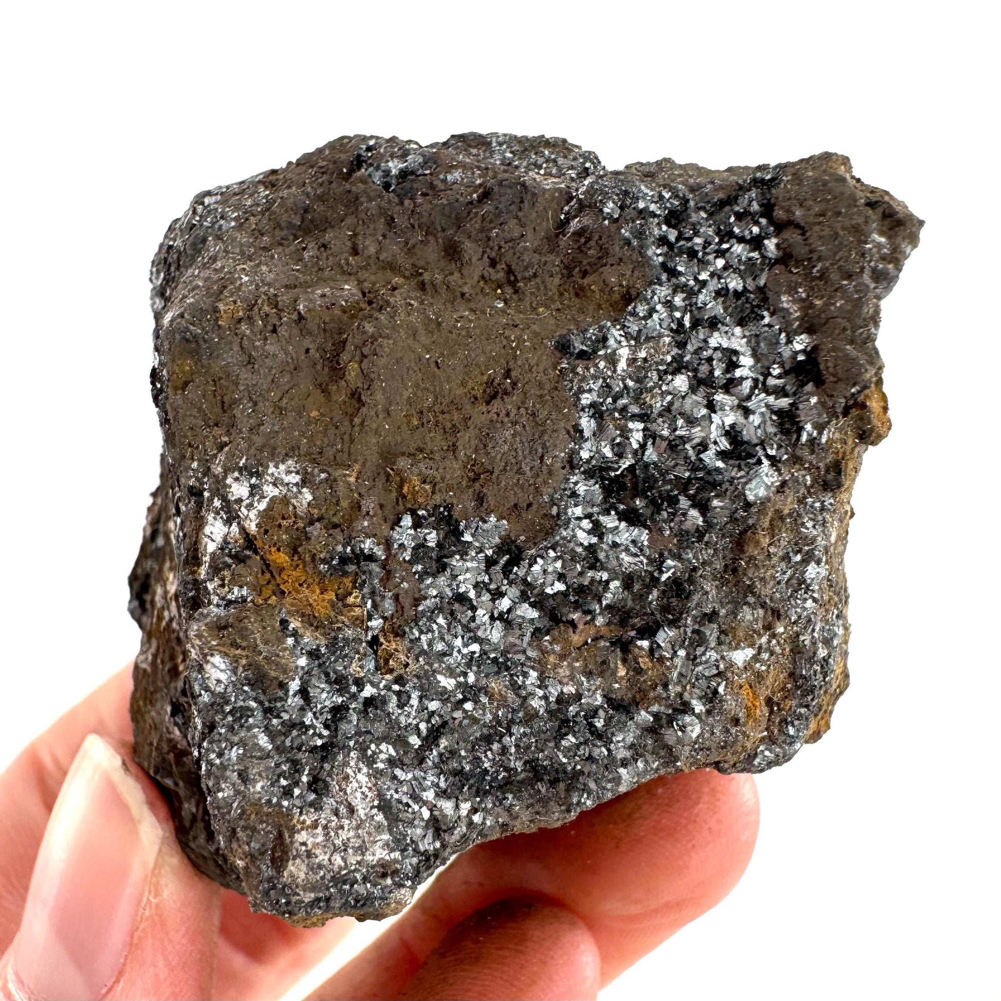 Pyrolusite | Metallic Crystal, Mineral Specimen from Tasmania, Australia