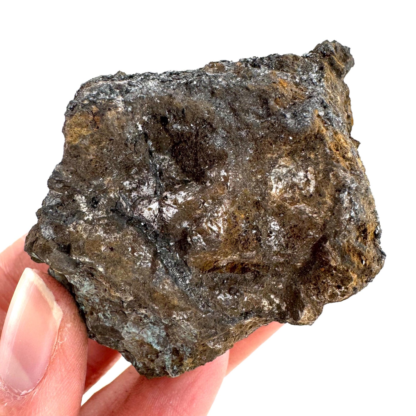 Pyrolusite | Metallic Crystal, Mineral Specimen from Tasmania, Australia