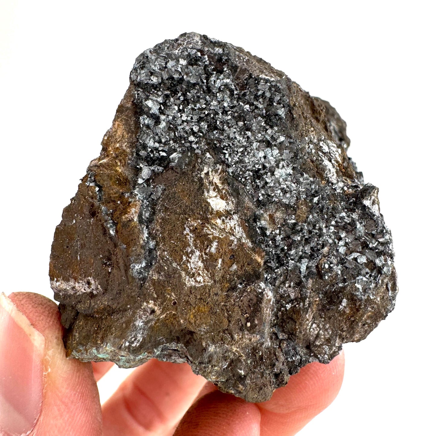 Pyrolusite | Metallic Crystal, Mineral Specimen from Tasmania, Australia