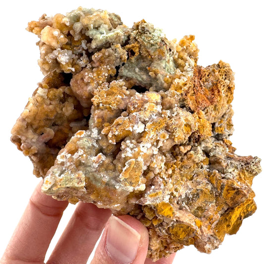 Druzy Chrysoprase | Mint Green Crystal, Mineral Specimen from Indonesia