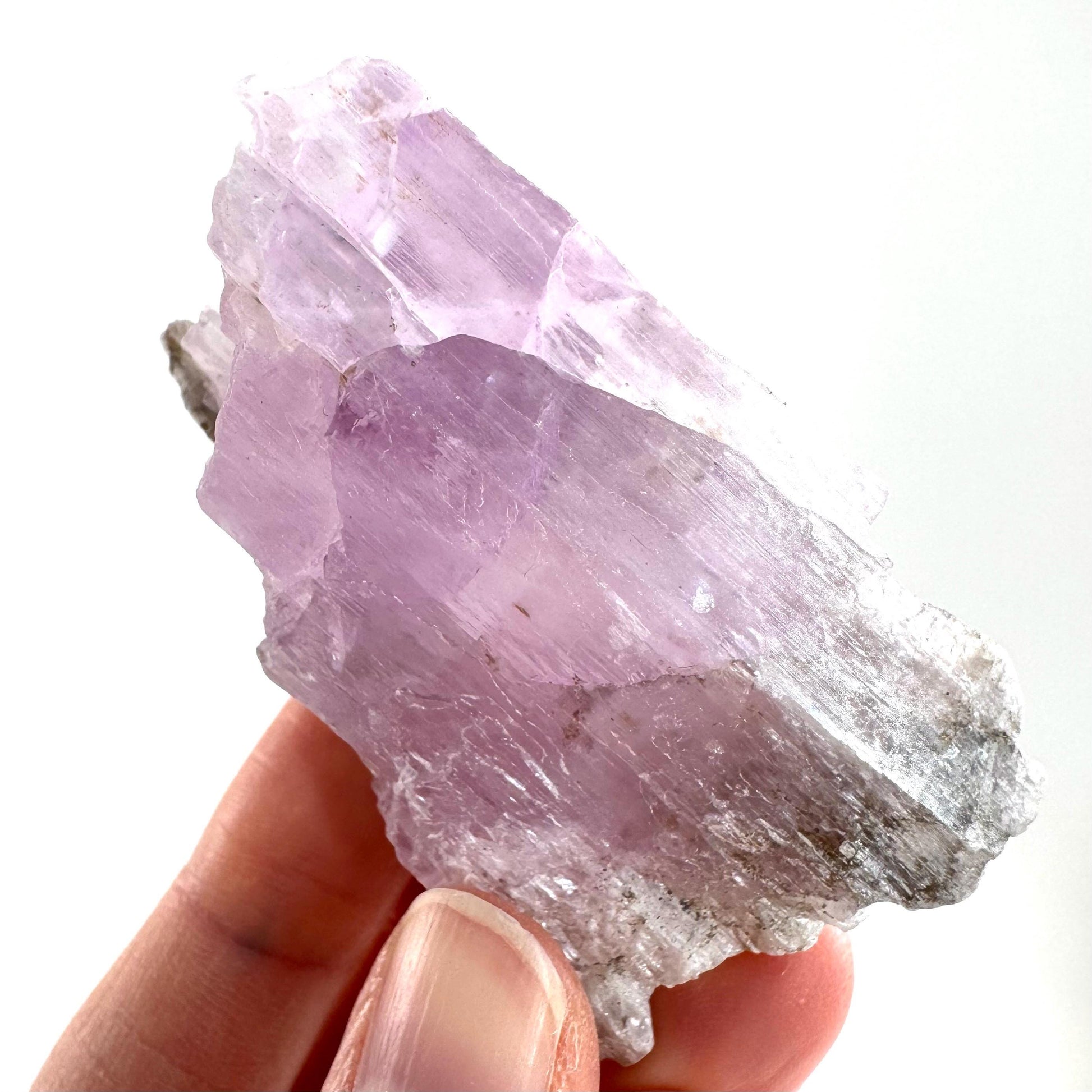 Lavender Kunzite Crystal | Mineral Specimen from Pakistan