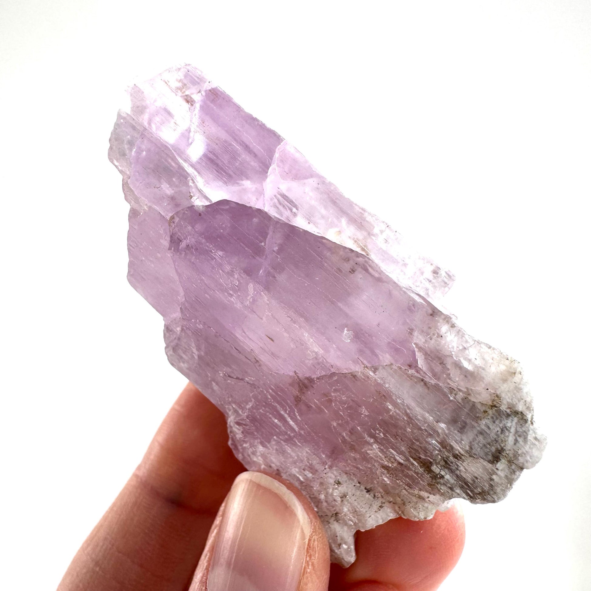 Lavender Kunzite Crystal | Mineral Specimen from Pakistan