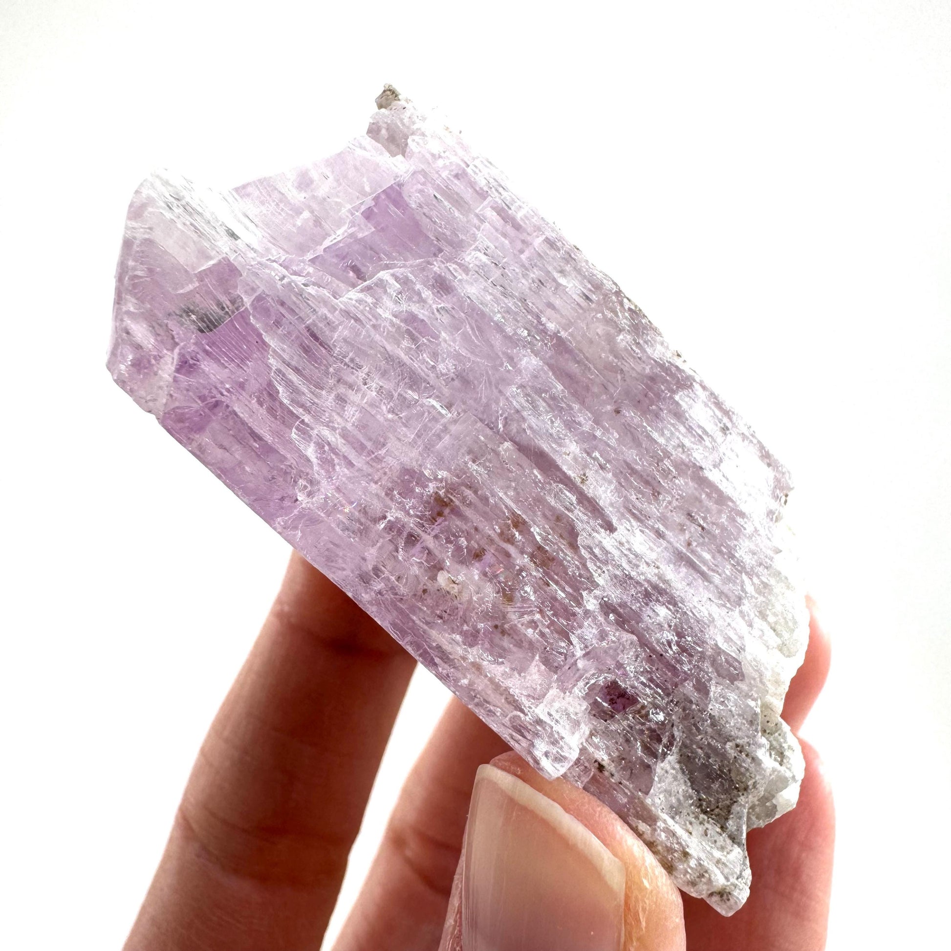Lavender Kunzite Crystal | Mineral Specimen from Pakistan