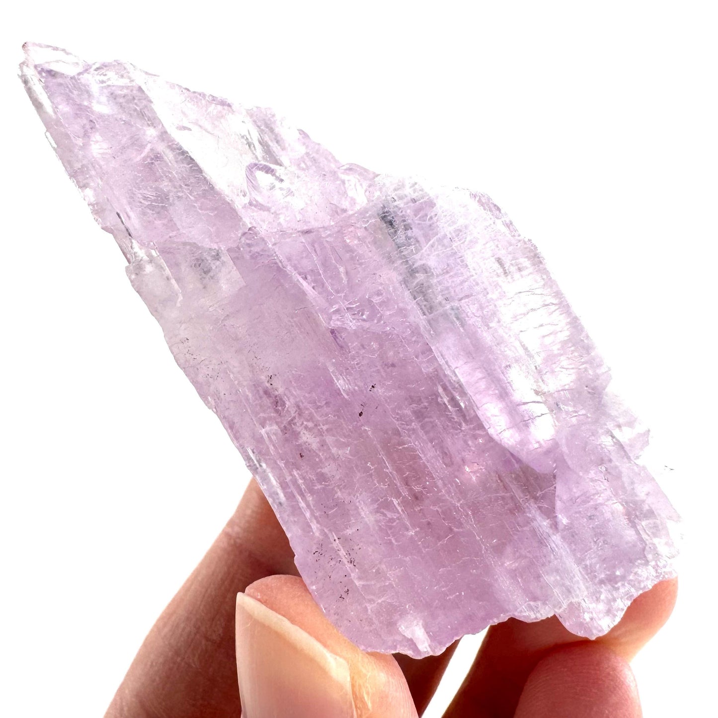 Lavender Kunzite Crystal | Mineral Specimen from Pakistan