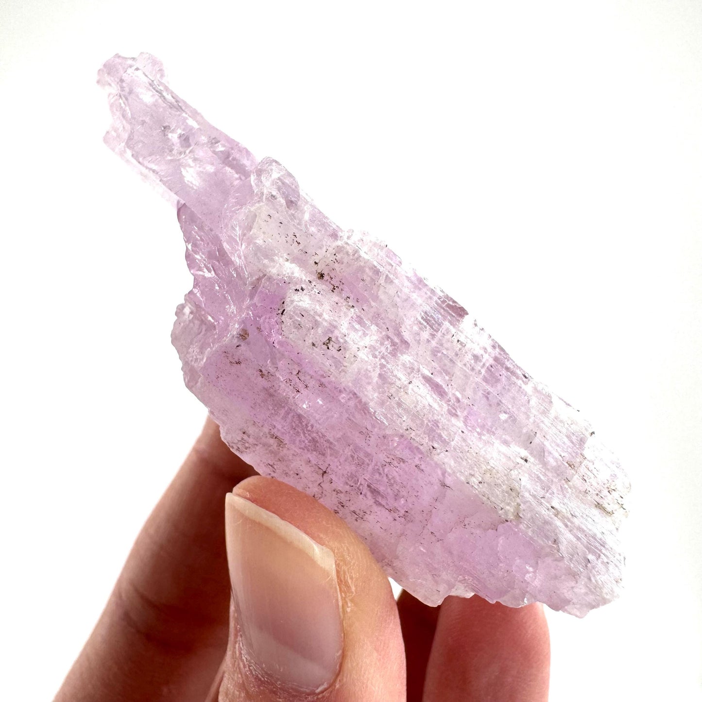 Lavender Kunzite Crystal | Mineral Specimen from Pakistan