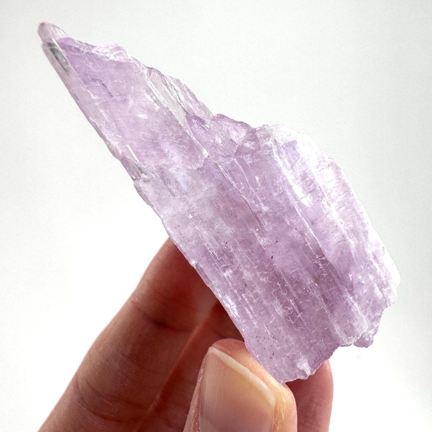 Lavender Kunzite Crystal | Mineral Specimen from Pakistan