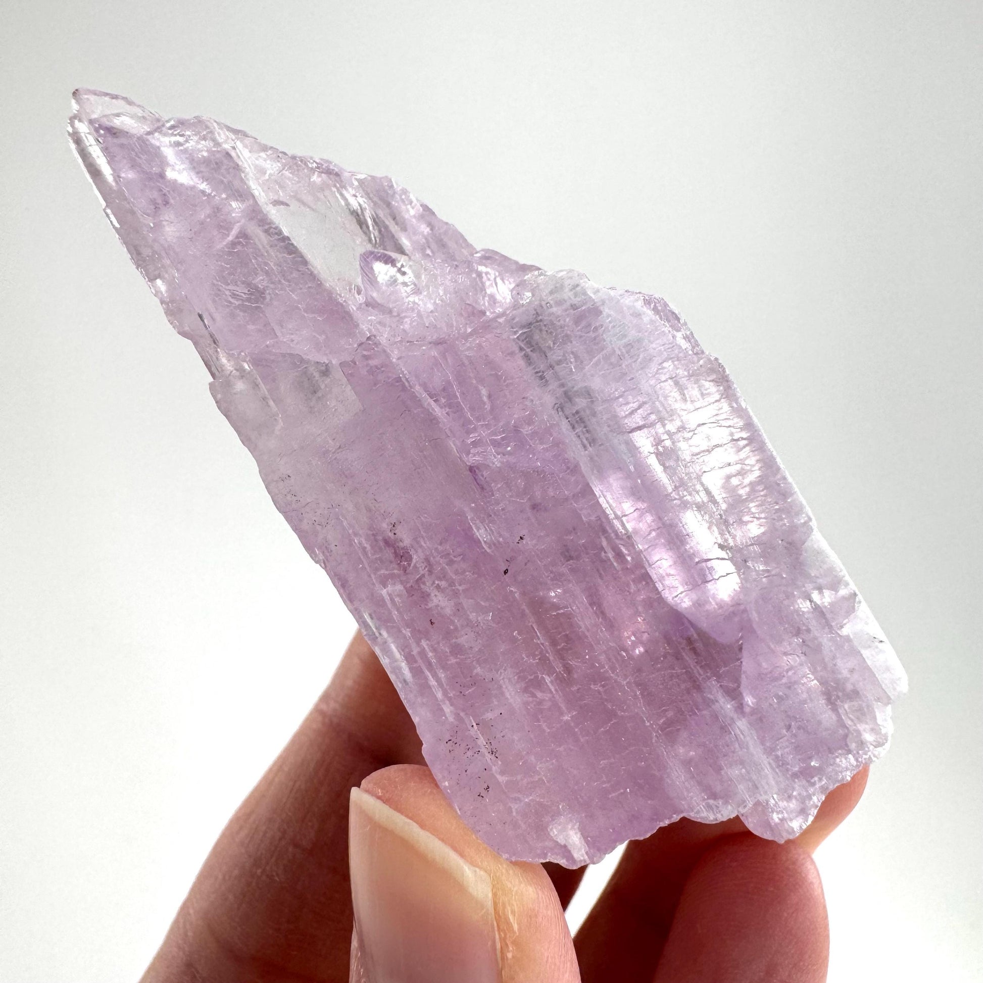 Lavender Kunzite Crystal | Mineral Specimen from Pakistan