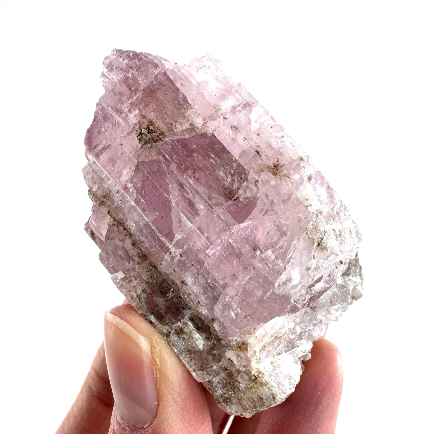 Lavender Kunzite Crystal | Mineral Specimen from Pakistan