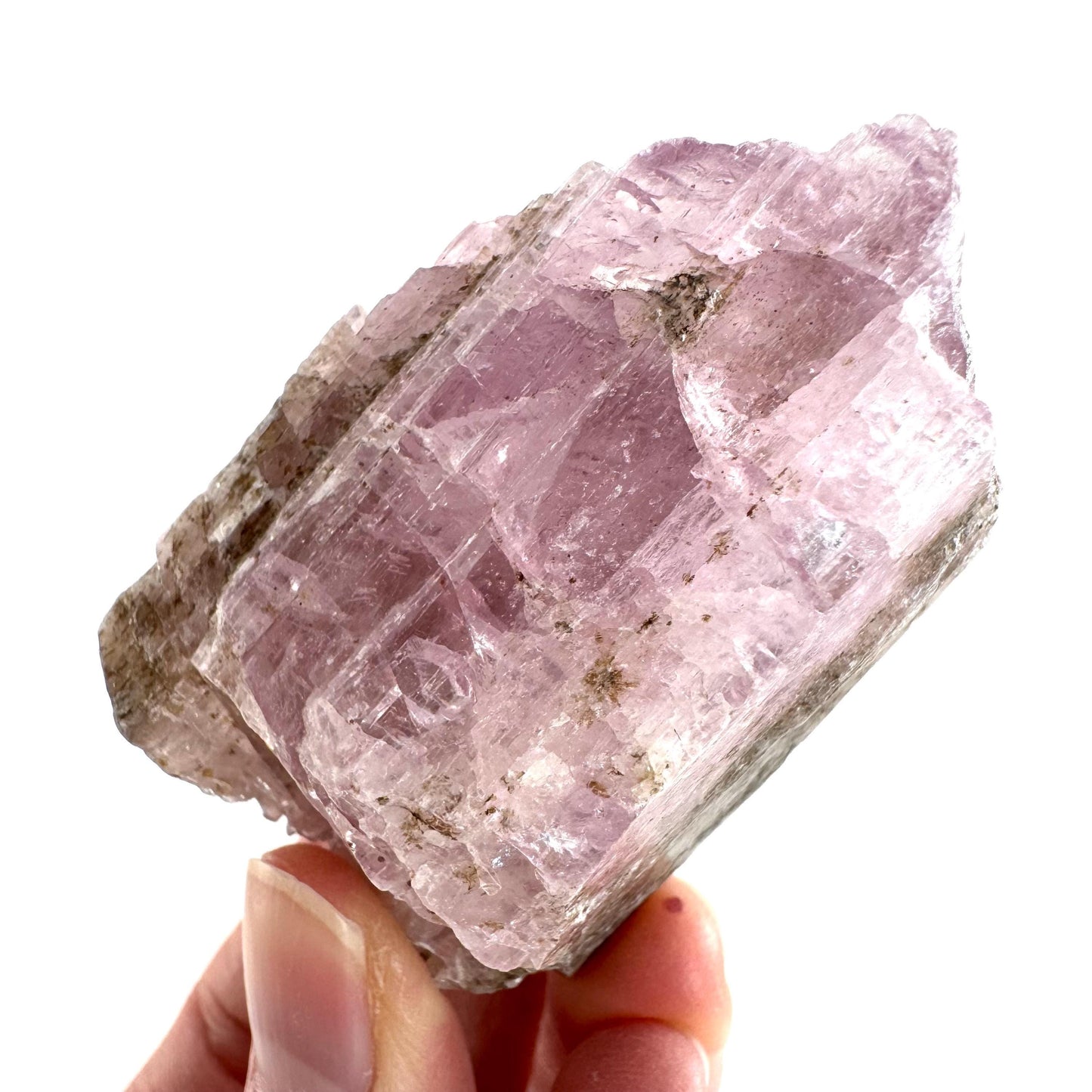 Lavender Kunzite Crystal | Mineral Specimen from Pakistan