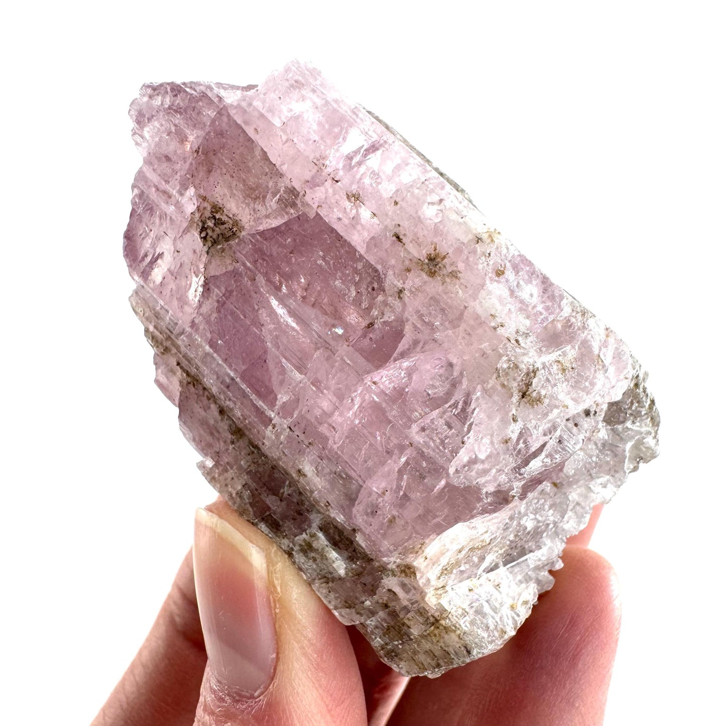 Lavender Kunzite Crystal | Mineral Specimen from Pakistan