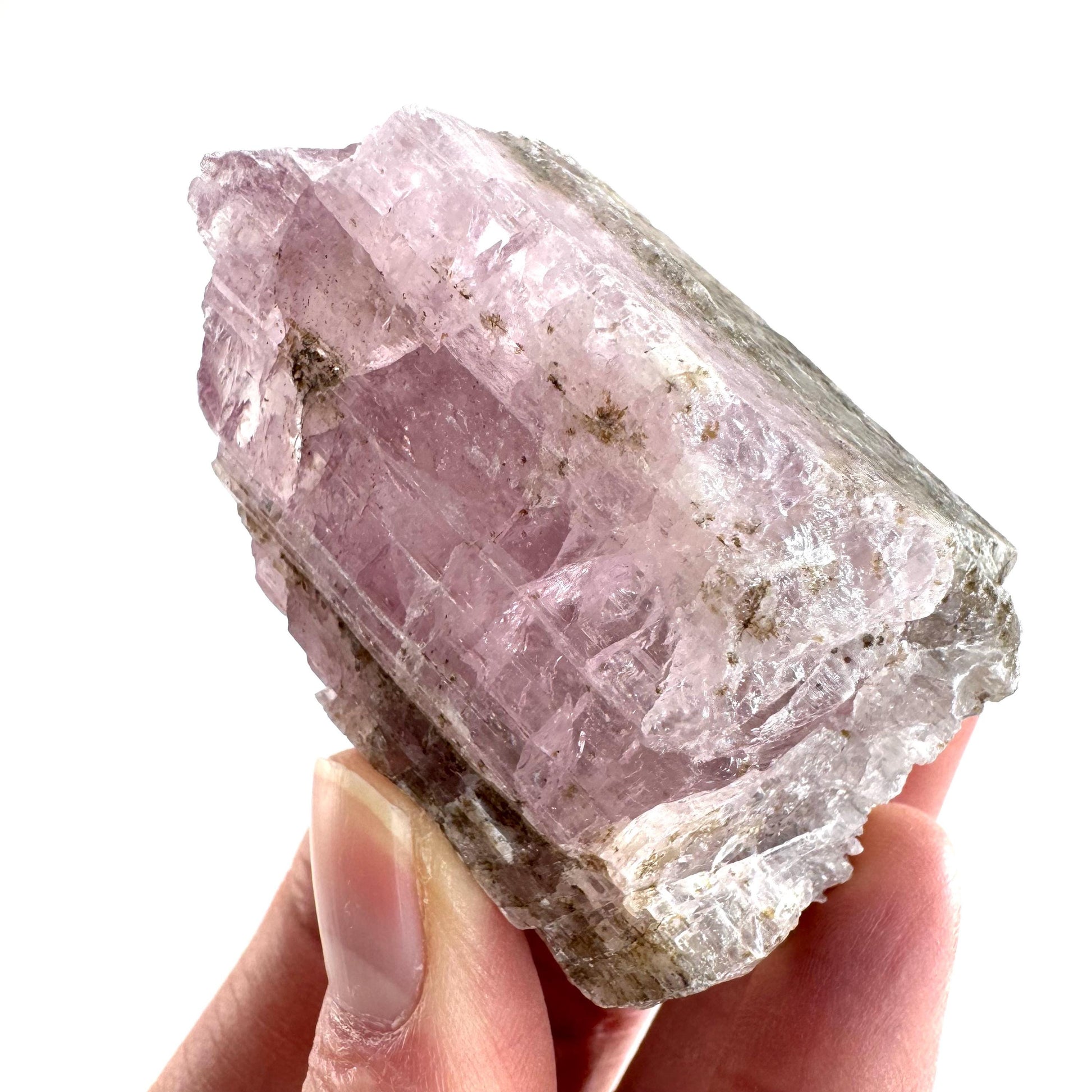 Lavender Kunzite Crystal | Mineral Specimen from Pakistan