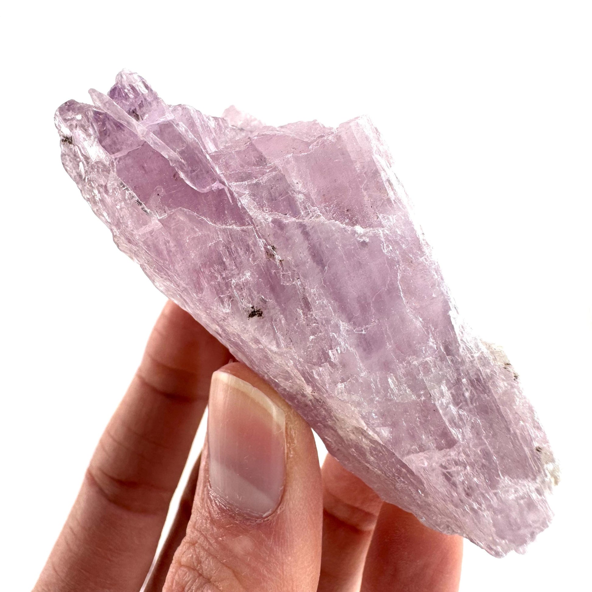 Lavender Kunzite Crystal | Mineral Specimen from Pakistan