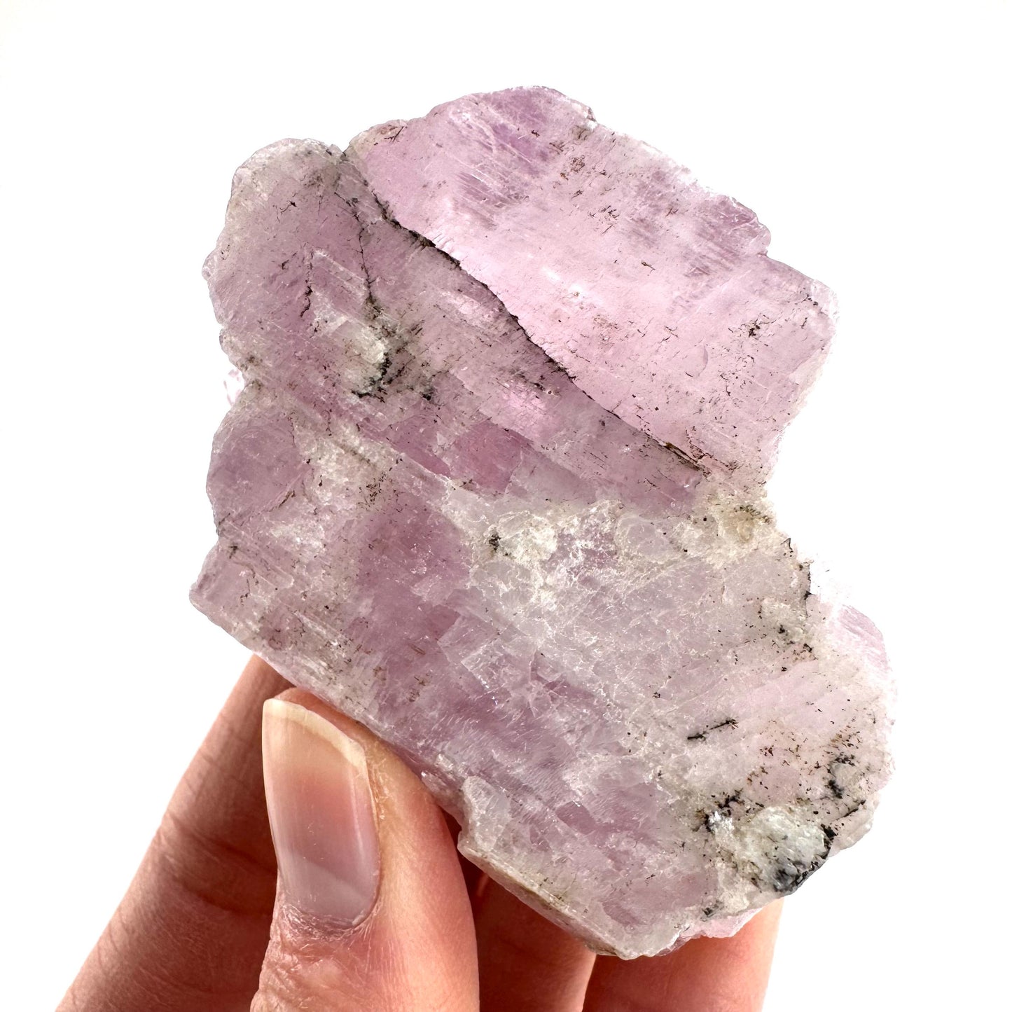 Lavender Kunzite Crystal | Mineral Specimen from Pakistan