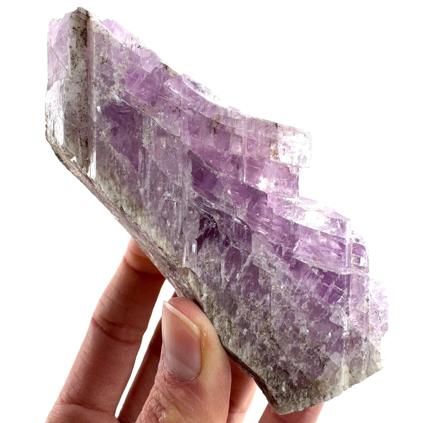 Lavender Kunzite Crystal | Mineral Specimen from Pakistan