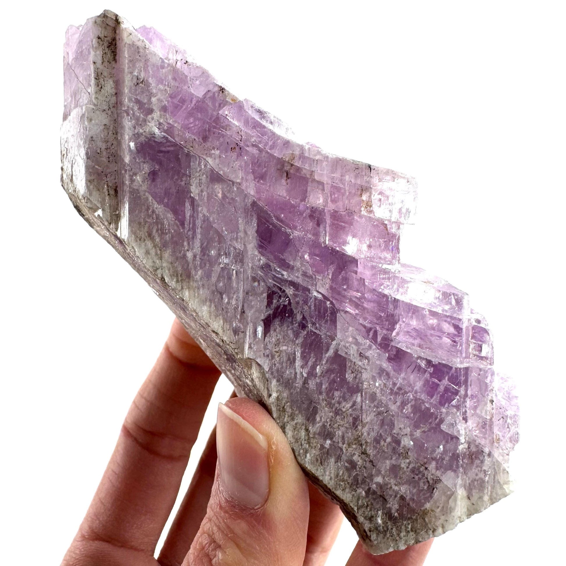 Lavender Kunzite Crystal | Mineral Specimen from Pakistan