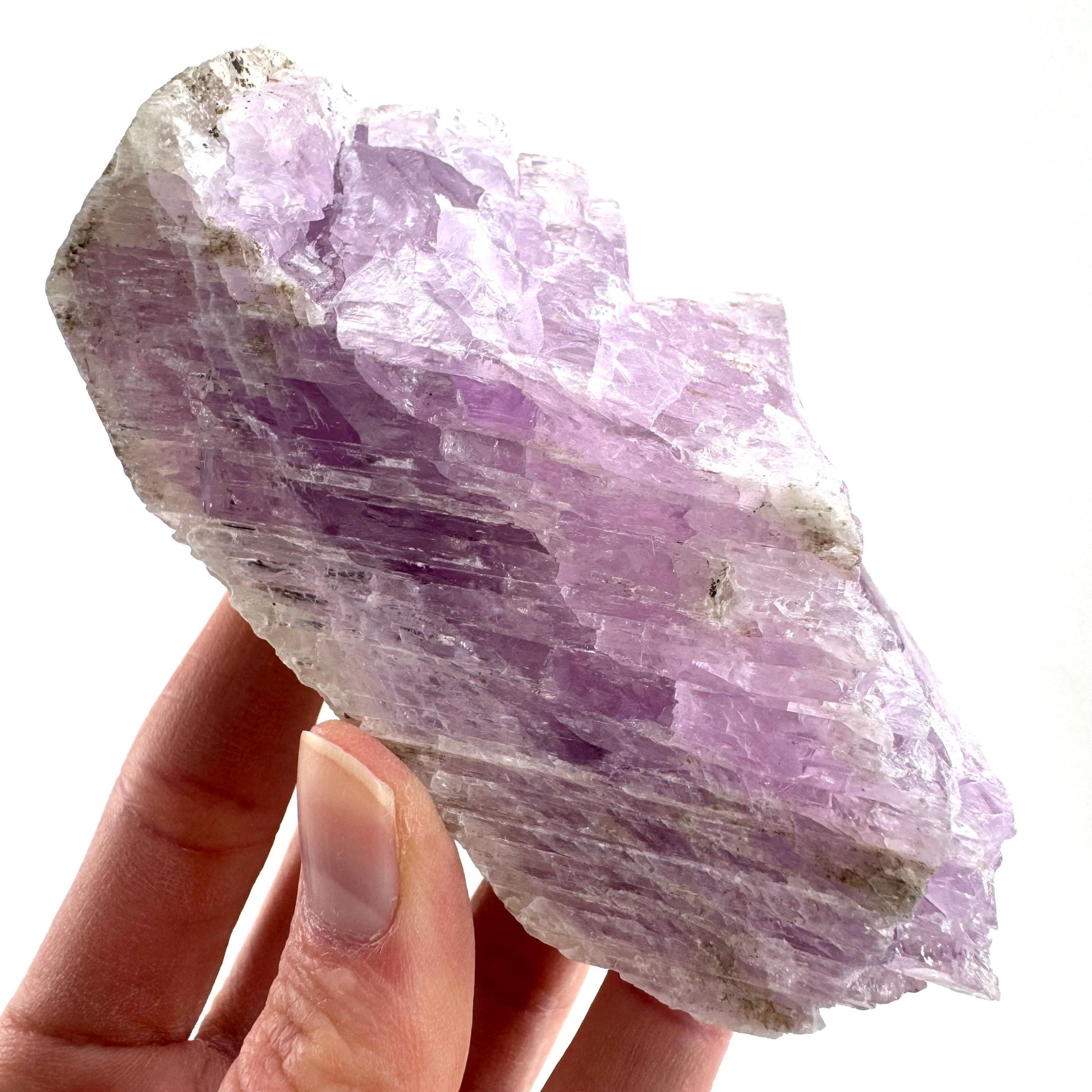 Lavender Kunzite Crystal | Mineral Specimen from Pakistan