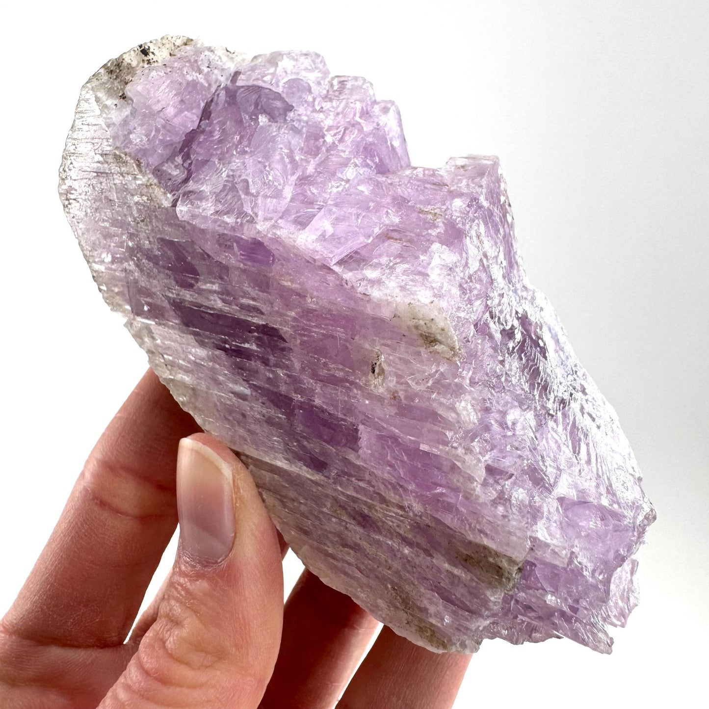 Lavender Kunzite Crystal | Mineral Specimen from Pakistan