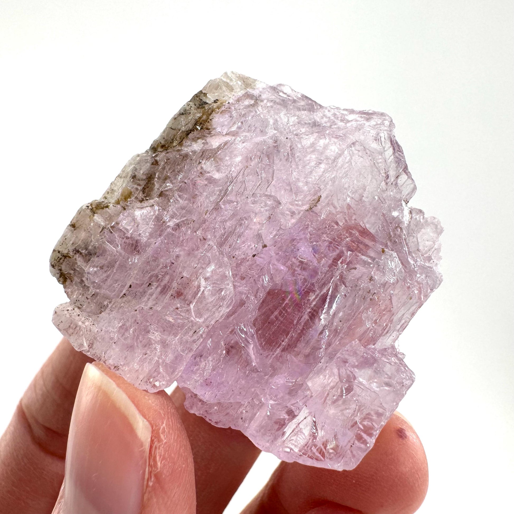 Lavender Kunzite Crystal | Mineral Specimen from Pakistan