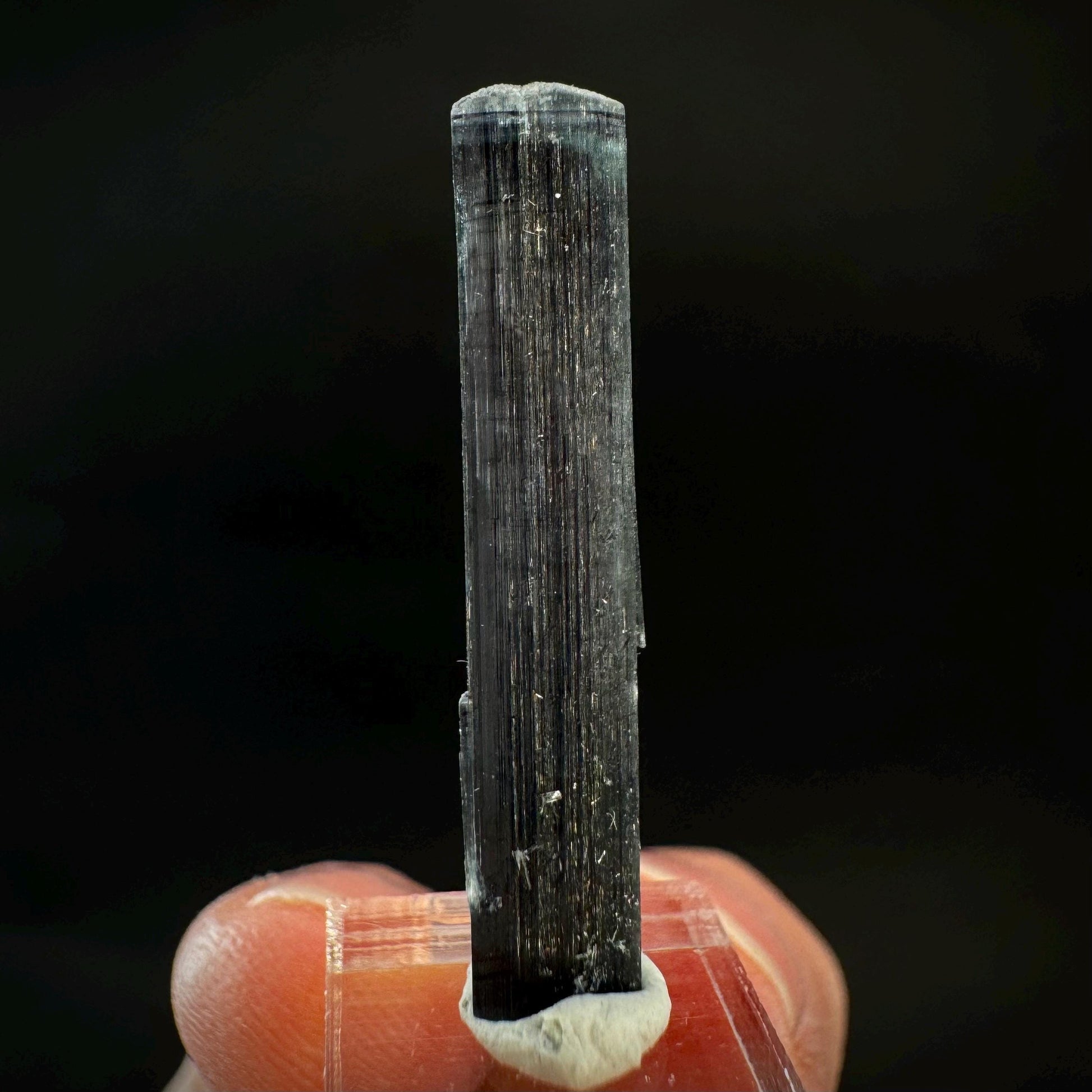 Indicolite Tourmaline Crystal | Natural Blue-Green Mineral Specimen from Pakistan