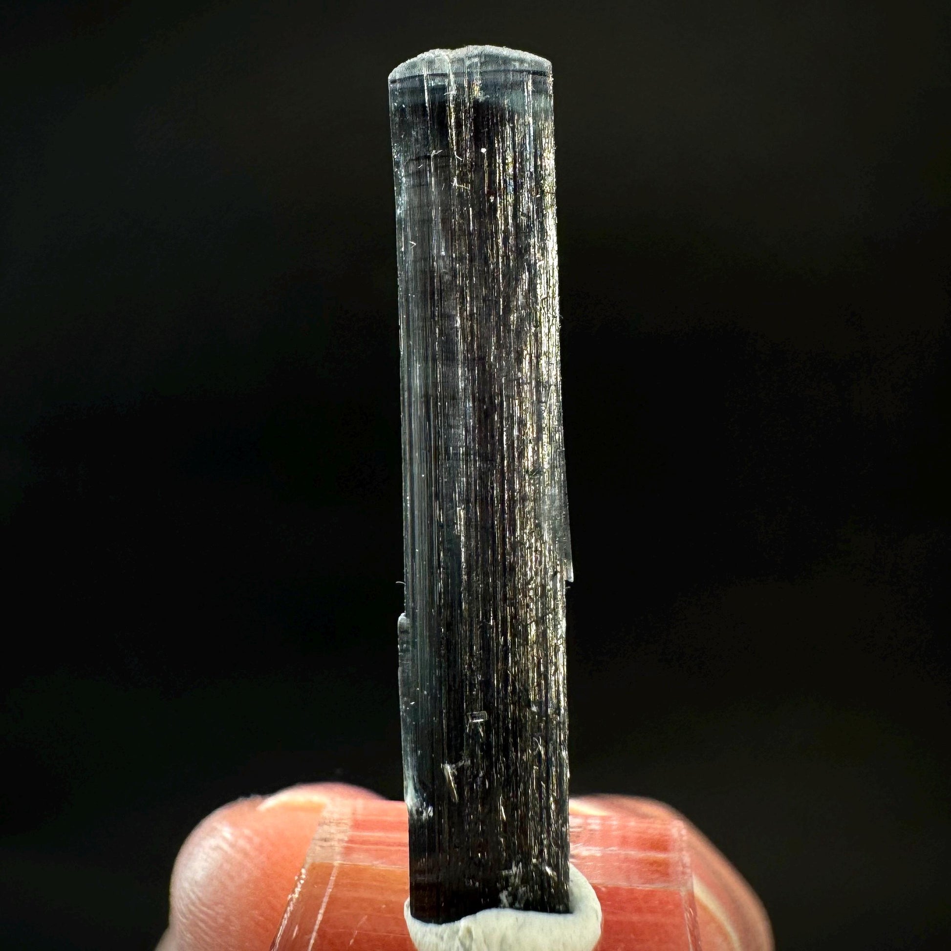Indicolite Tourmaline Crystal | Natural Blue-Green Mineral Specimen from Pakistan