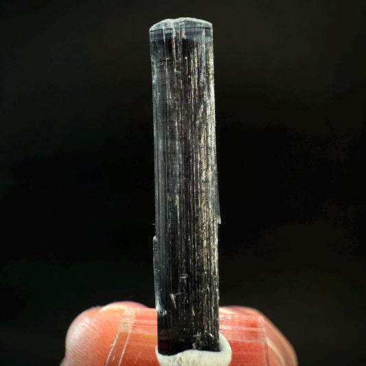 Indicolite Tourmaline Crystal | Natural Blue-Green Mineral Specimen from Pakistan