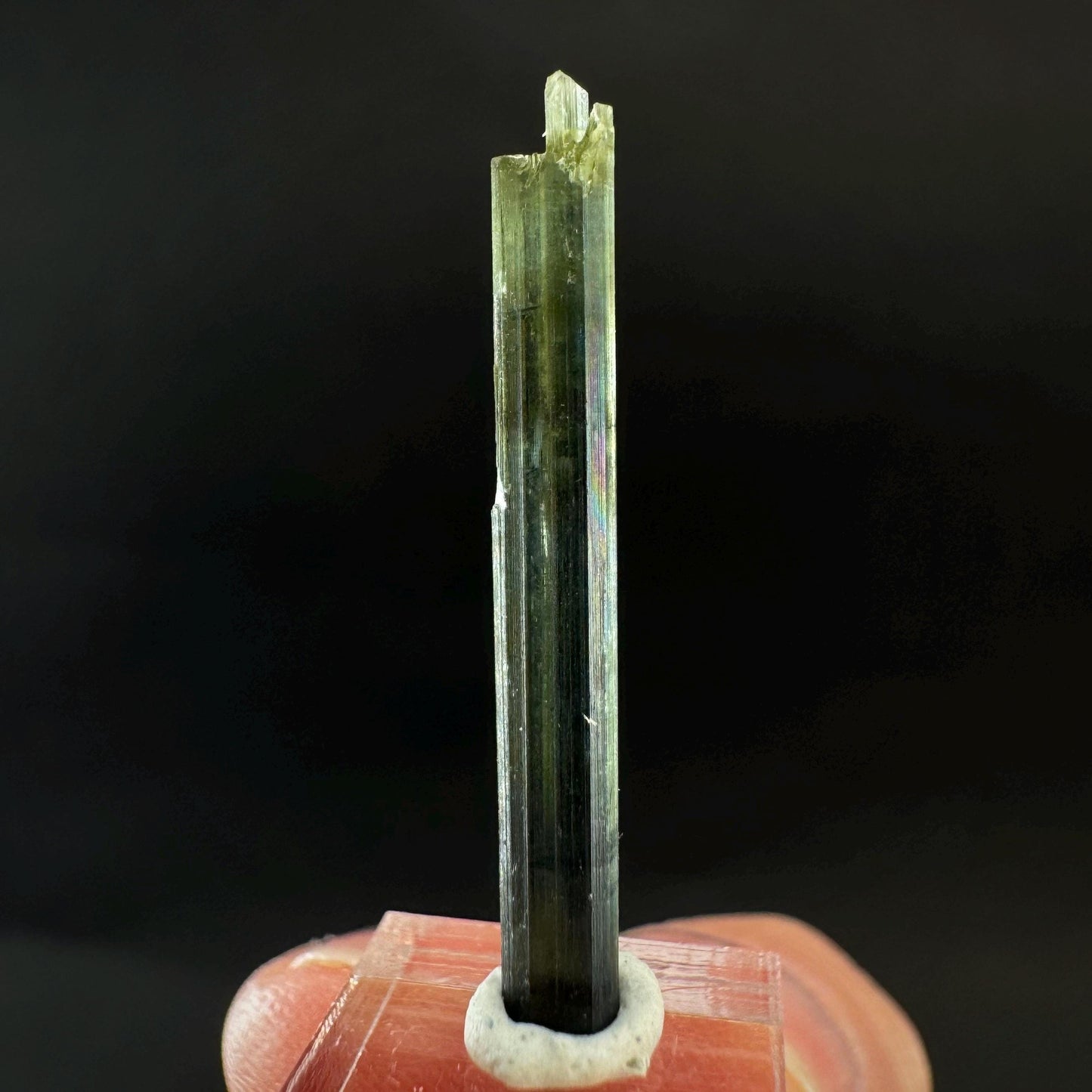 Indicolite Tourmaline Crystal | Natural Blue-Green Mineral Specimen from Pakistan