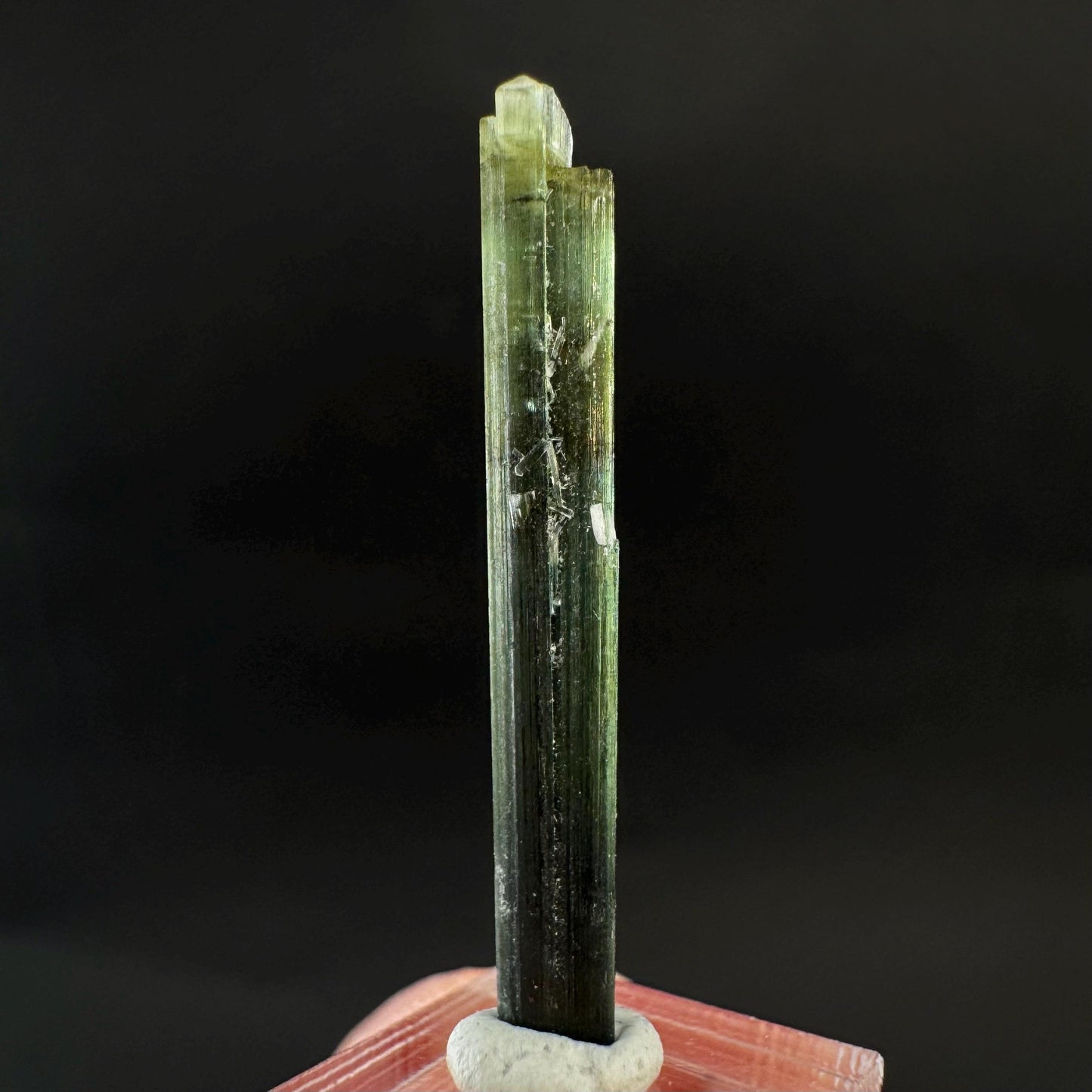 Indicolite Tourmaline Crystal | Natural Blue-Green Mineral Specimen from Pakistan