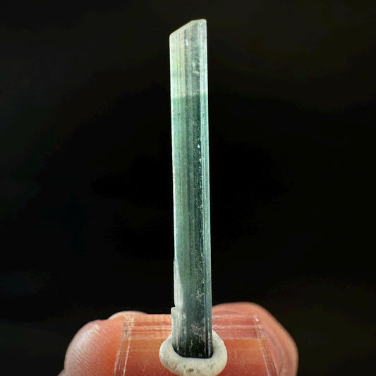 Indicolite Tourmaline Crystal | Natural Blue-Green Mineral Specimen from Pakistan