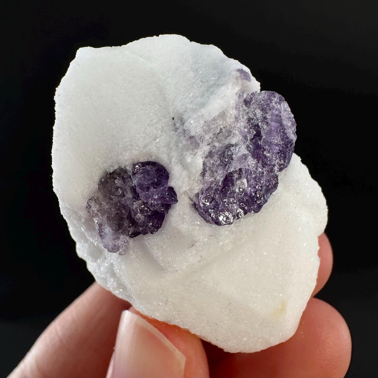 Scapolite on Matrix | Purple Crystal, Mineral Specimen from Afghanistan