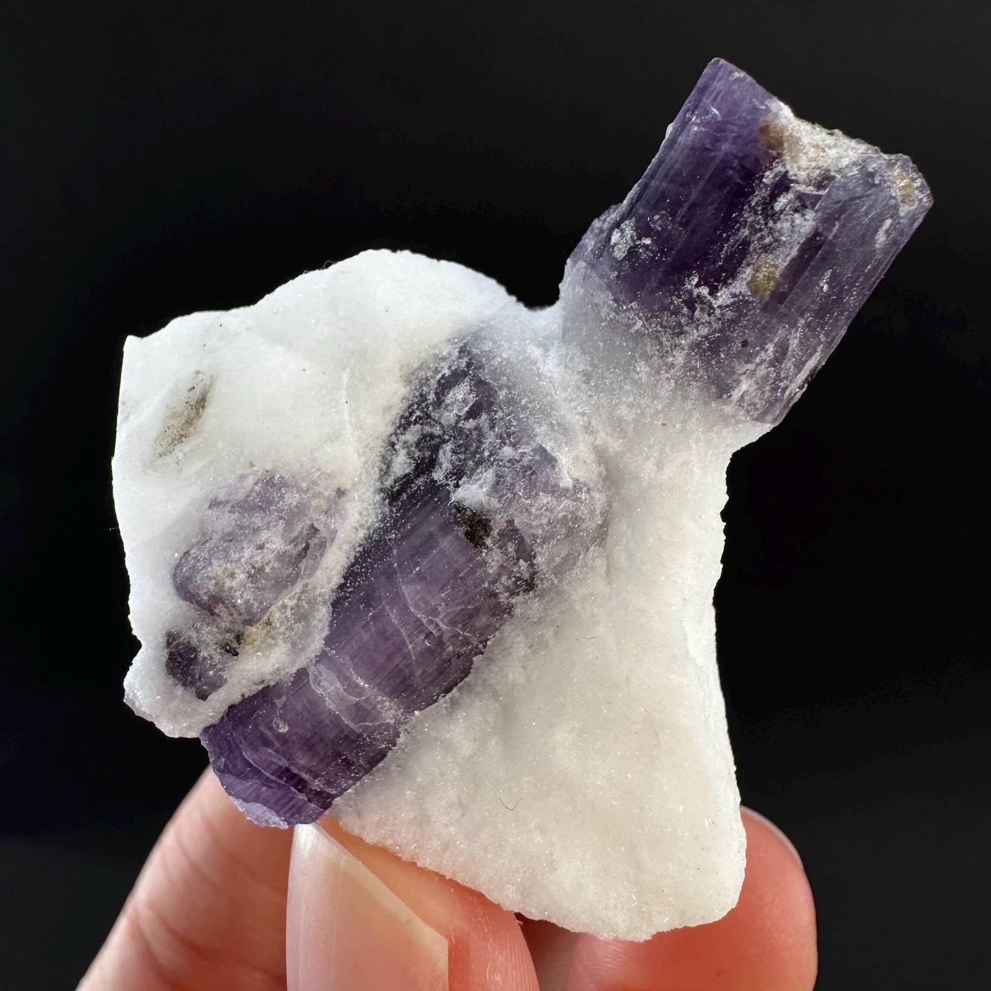 Scapolite on Matrix | Purple Crystal, Mineral Specimen from Afghanistan