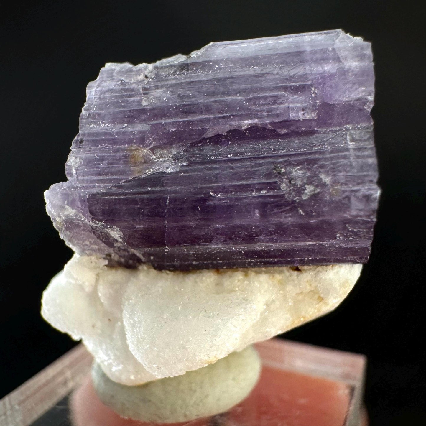 Scapolite on Matrix | Purple Crystal, Mineral Specimen from Afghanistan