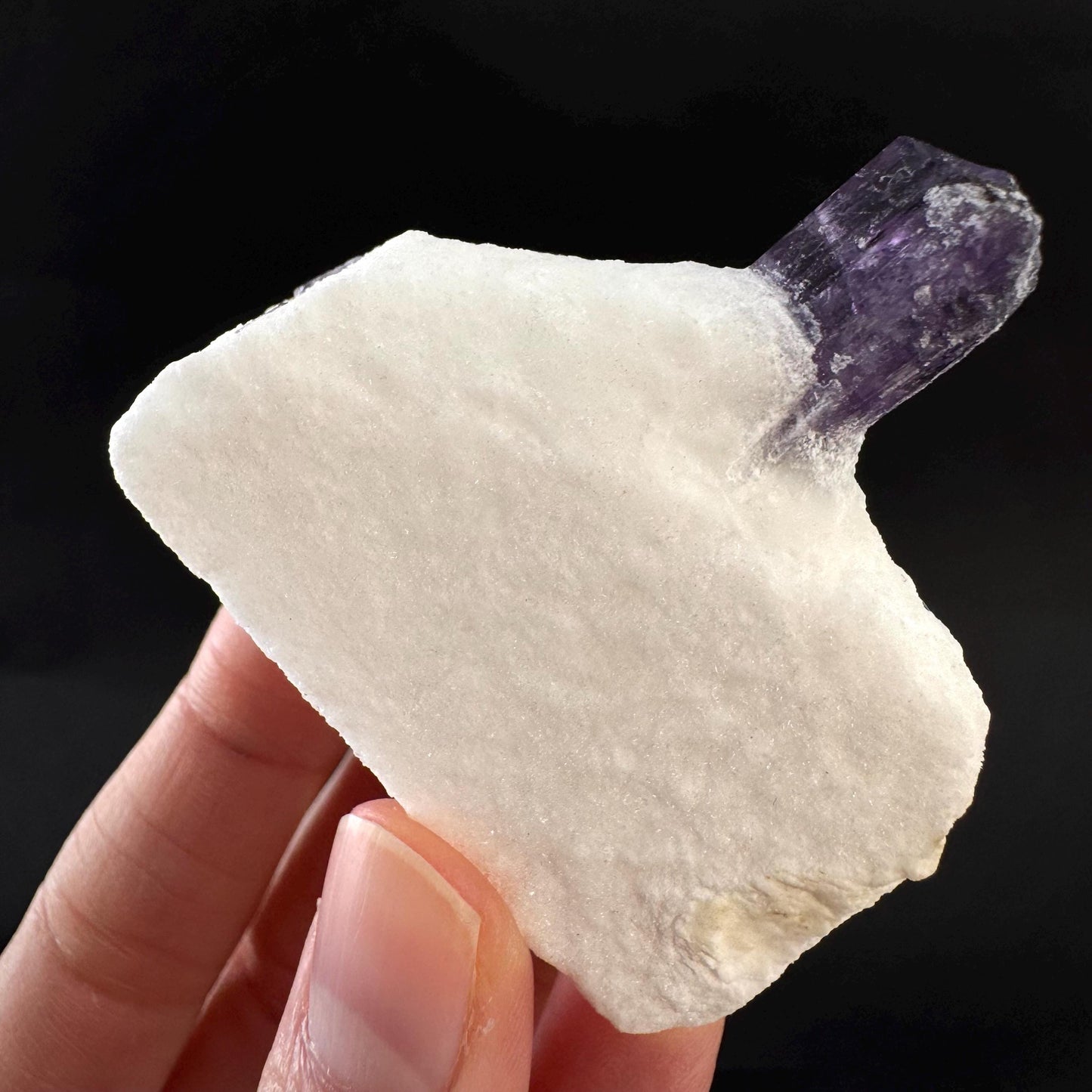 Scapolite on Matrix | Purple Crystal, Mineral Specimen from Afghanistan