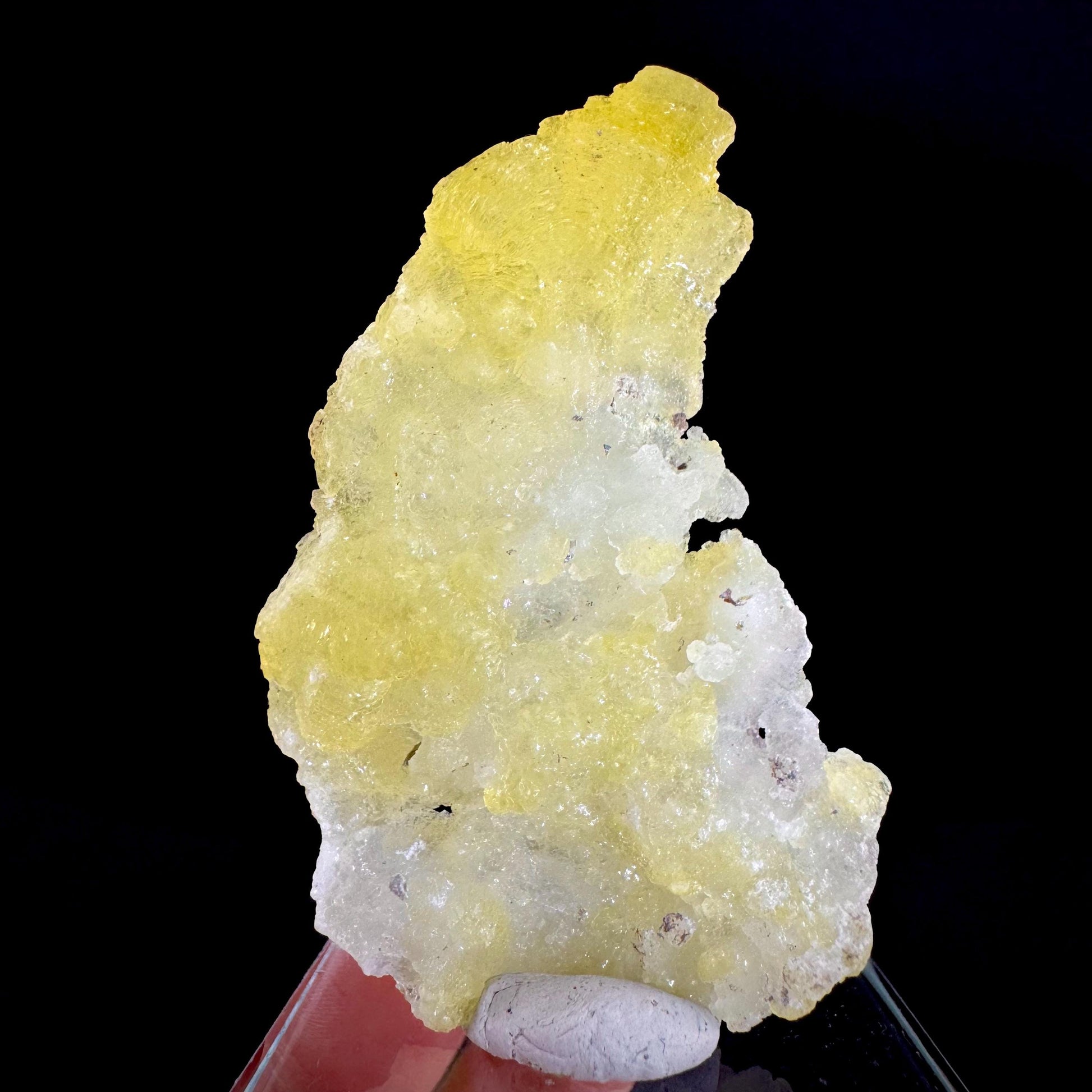 Brucite | Yellow Crystal, Lustrous Mineral Specimen From Pakistan