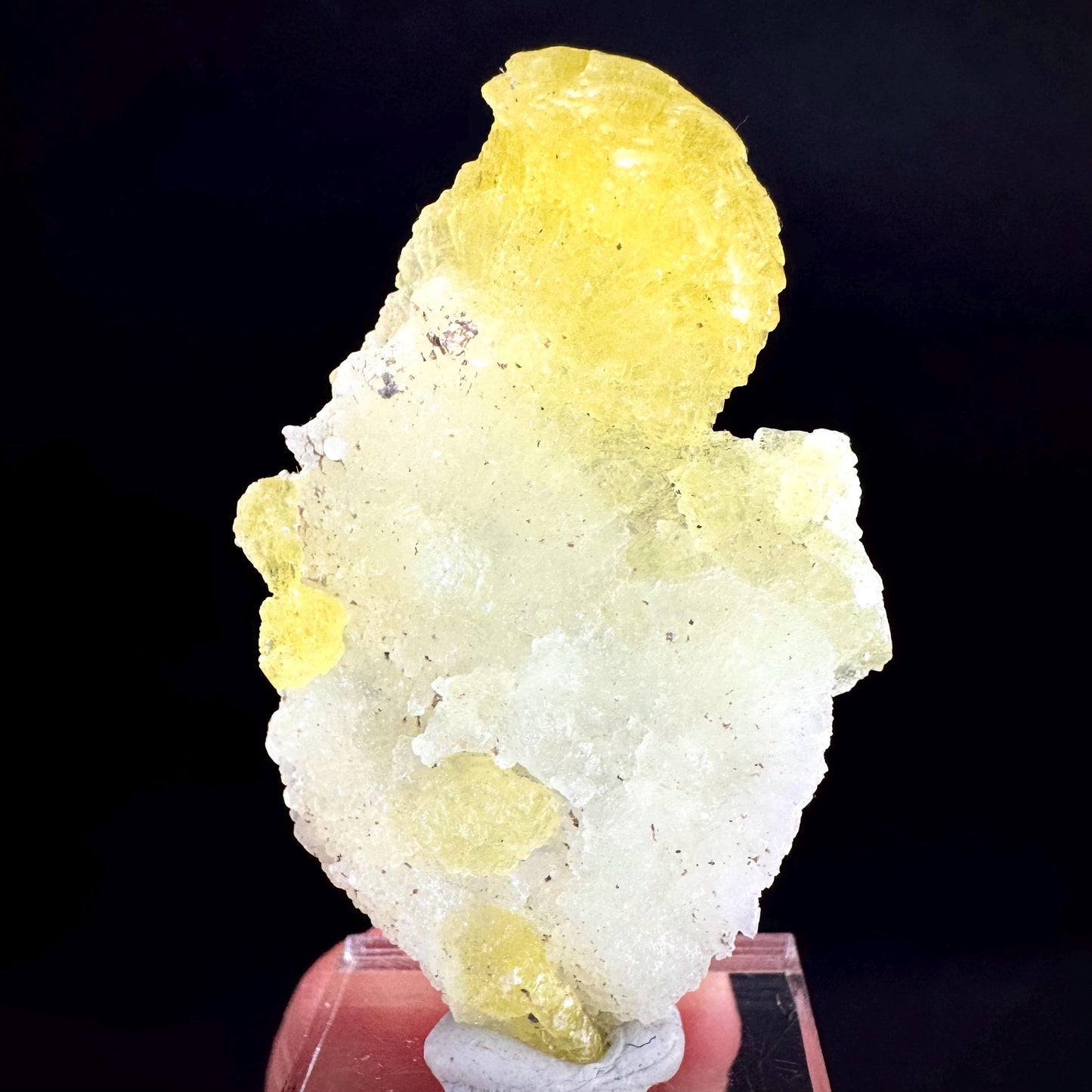 Brucite | Yellow Crystal, Lustrous Mineral Specimen From Pakistan