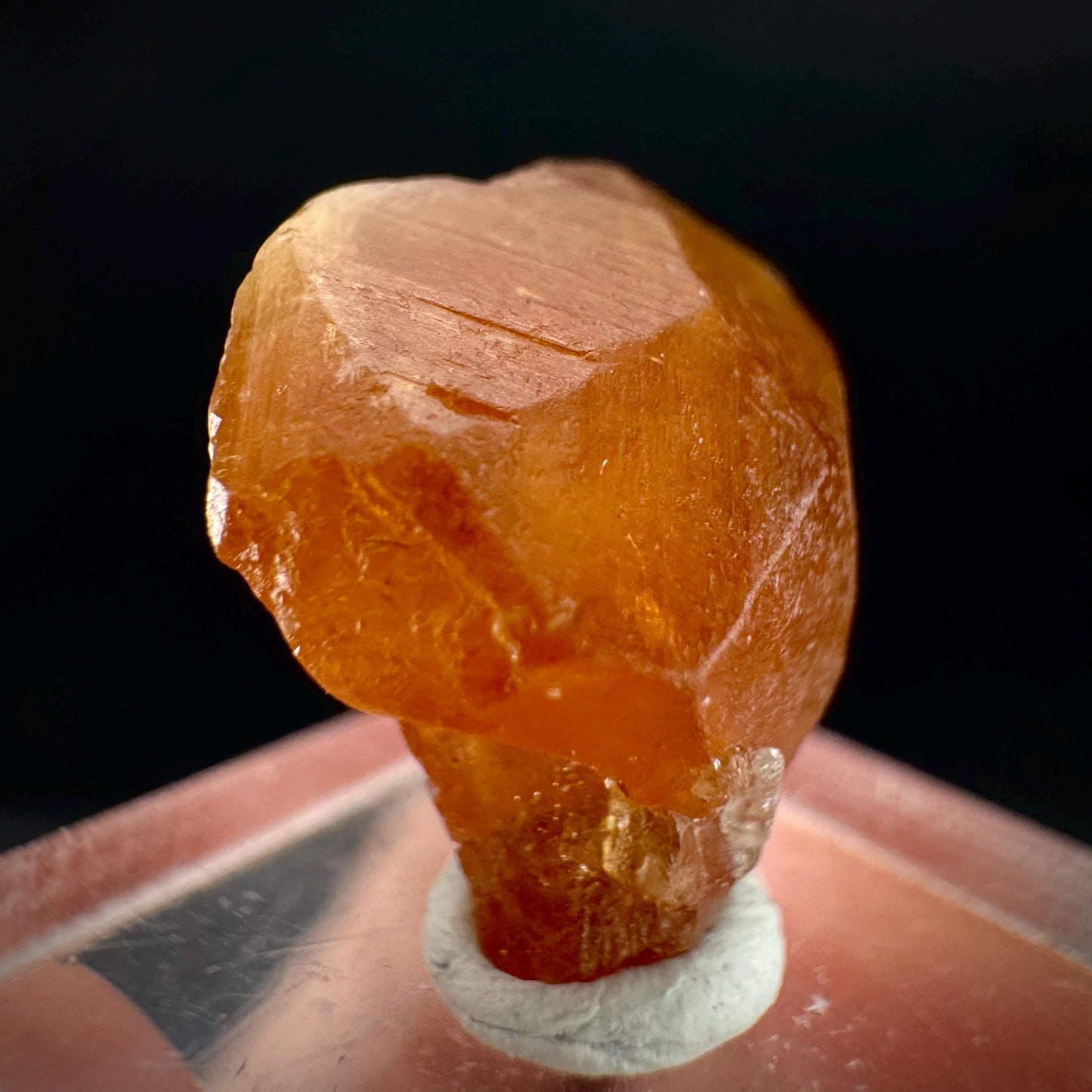 Hessonite Garnet | Orange Crystal, Mineral Specimen from Pakistan