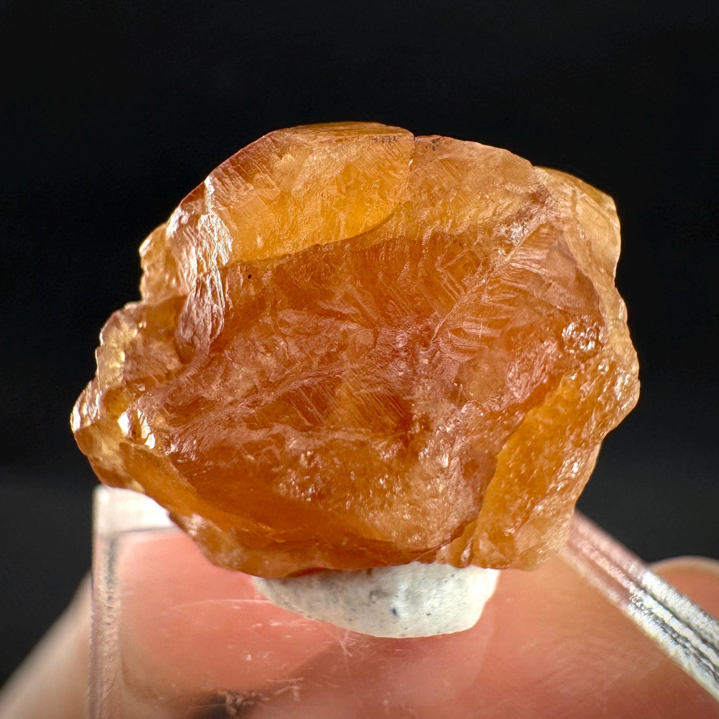 Hessonite Garnet | Orange Crystal, Mineral Specimen from Pakistan