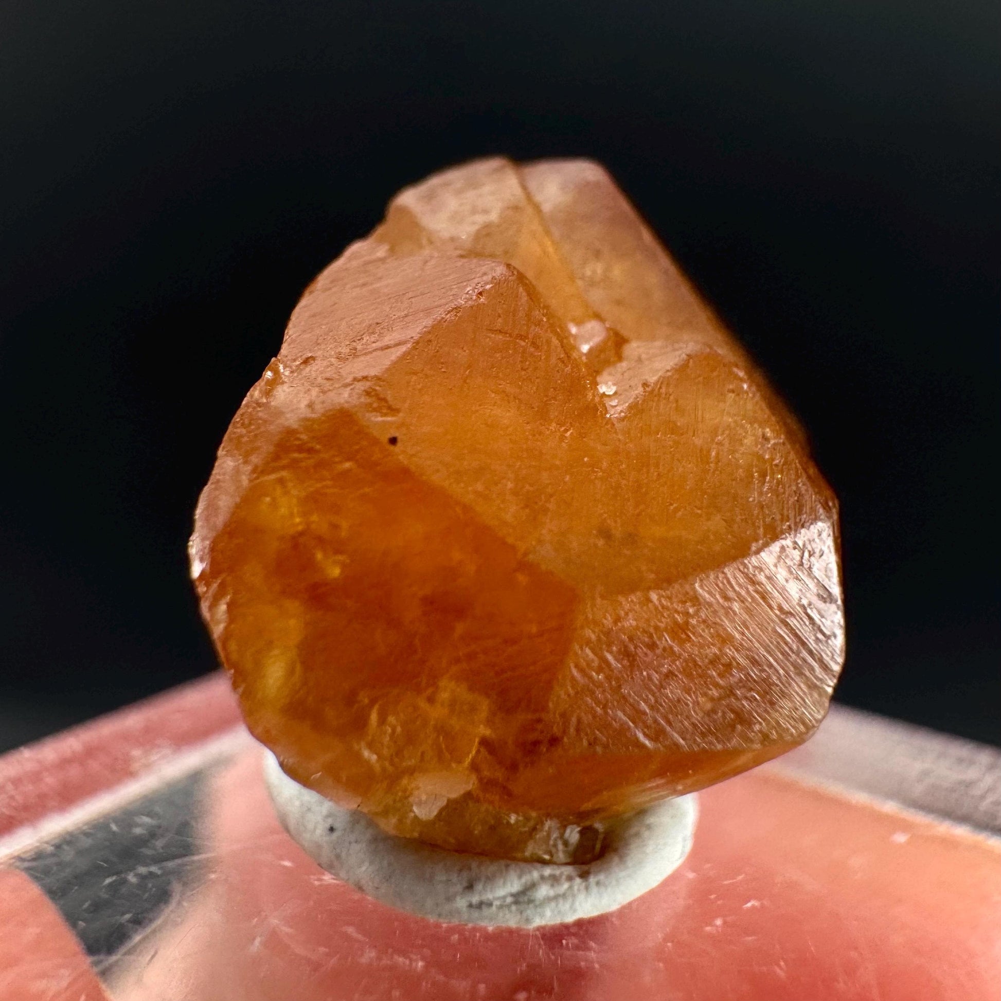 Hessonite Garnet | Orange Crystal, Mineral Specimen from Pakistan