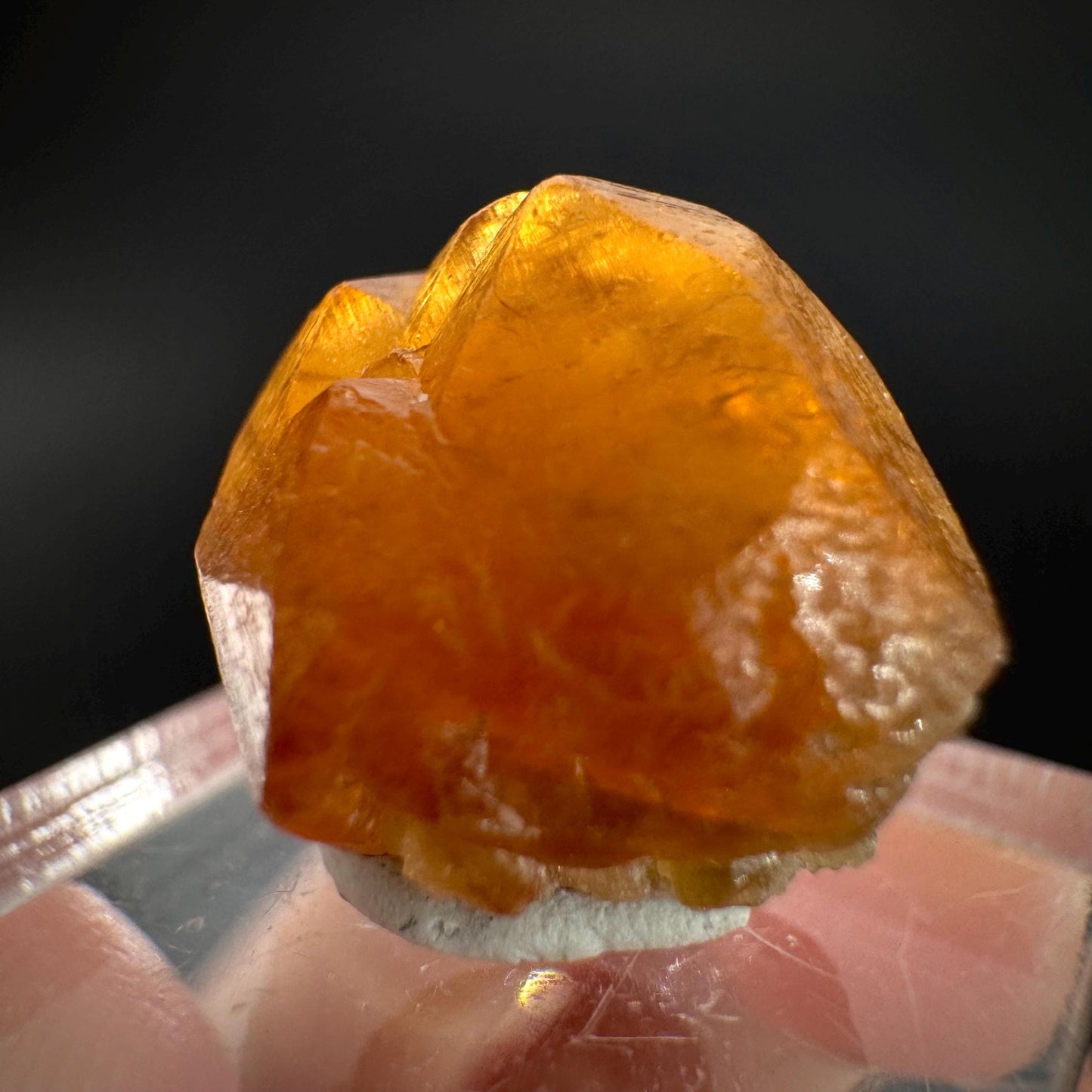 Hessonite Garnet | Orange Crystal, Mineral Specimen from Pakistan