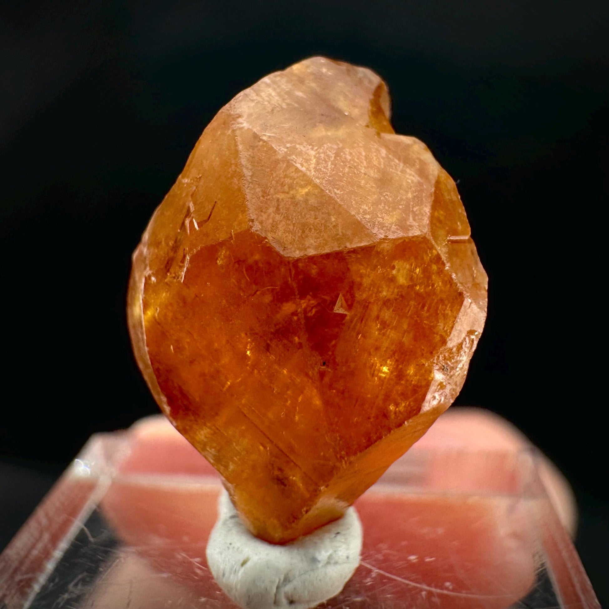 Hessonite Garnet | Orange Crystal, Mineral Specimen from Pakistan