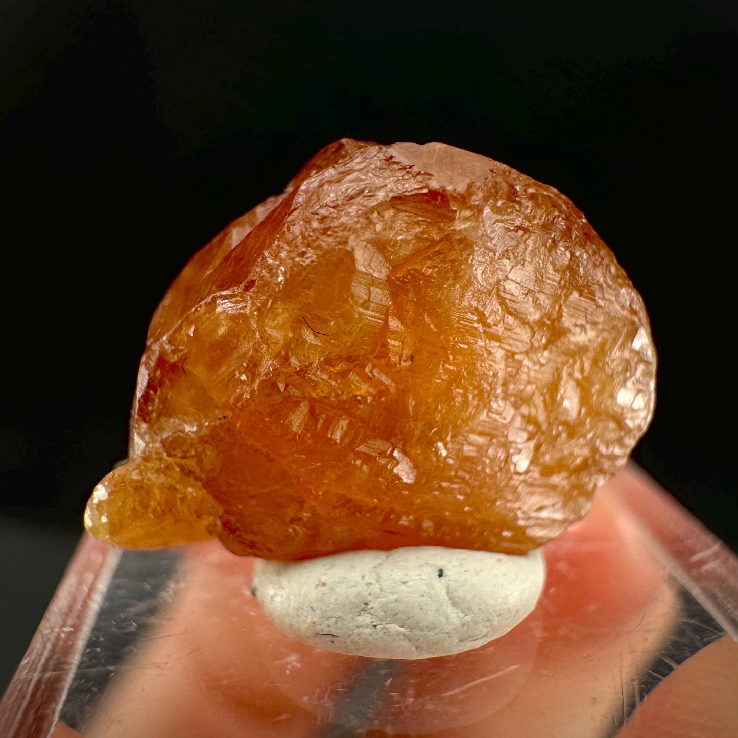 Hessonite Garnet | Orange Crystal, Mineral Specimen from Pakistan