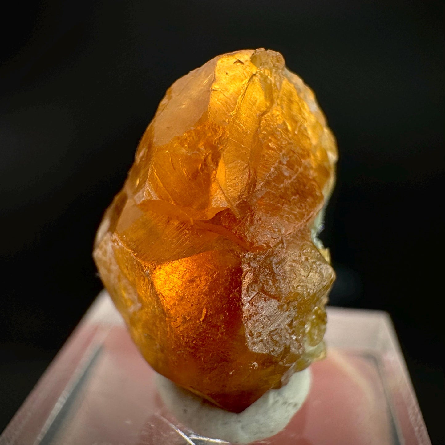Hessonite Garnet | Orange Crystal, Mineral Specimen from Pakistan