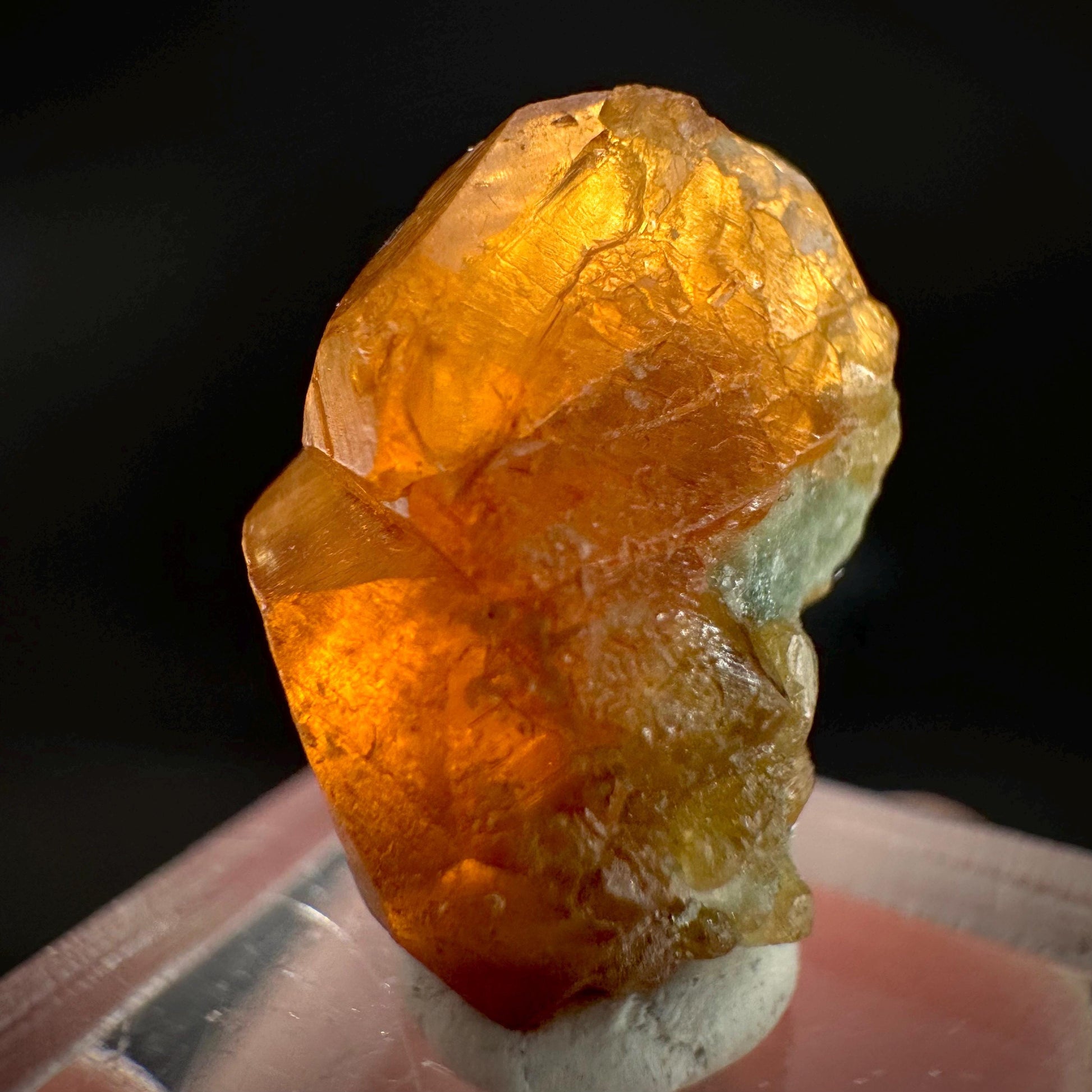 Hessonite Garnet | Orange Crystal, Mineral Specimen from Pakistan