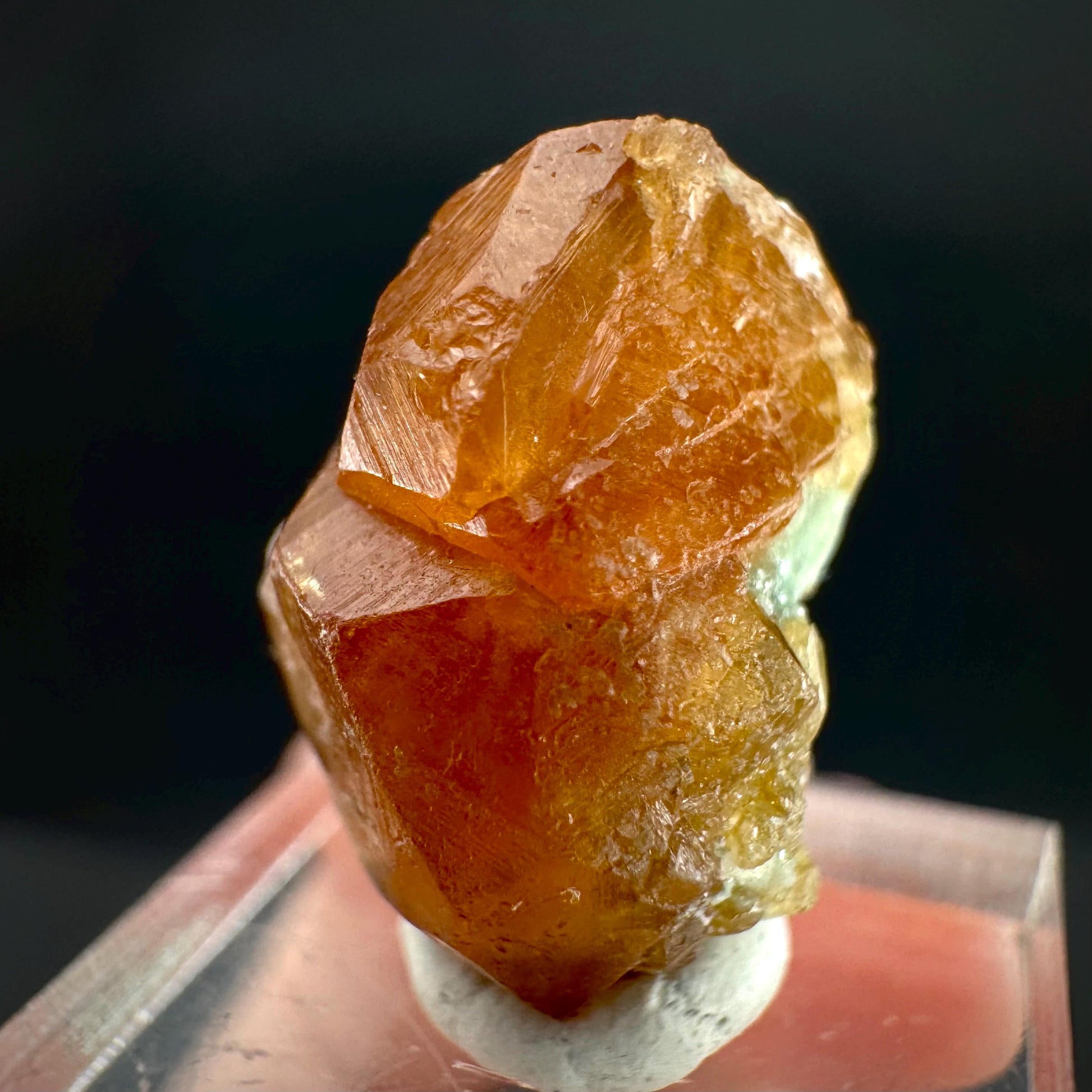 Hessonite Garnet | Orange Crystal, Mineral Specimen from Pakistan