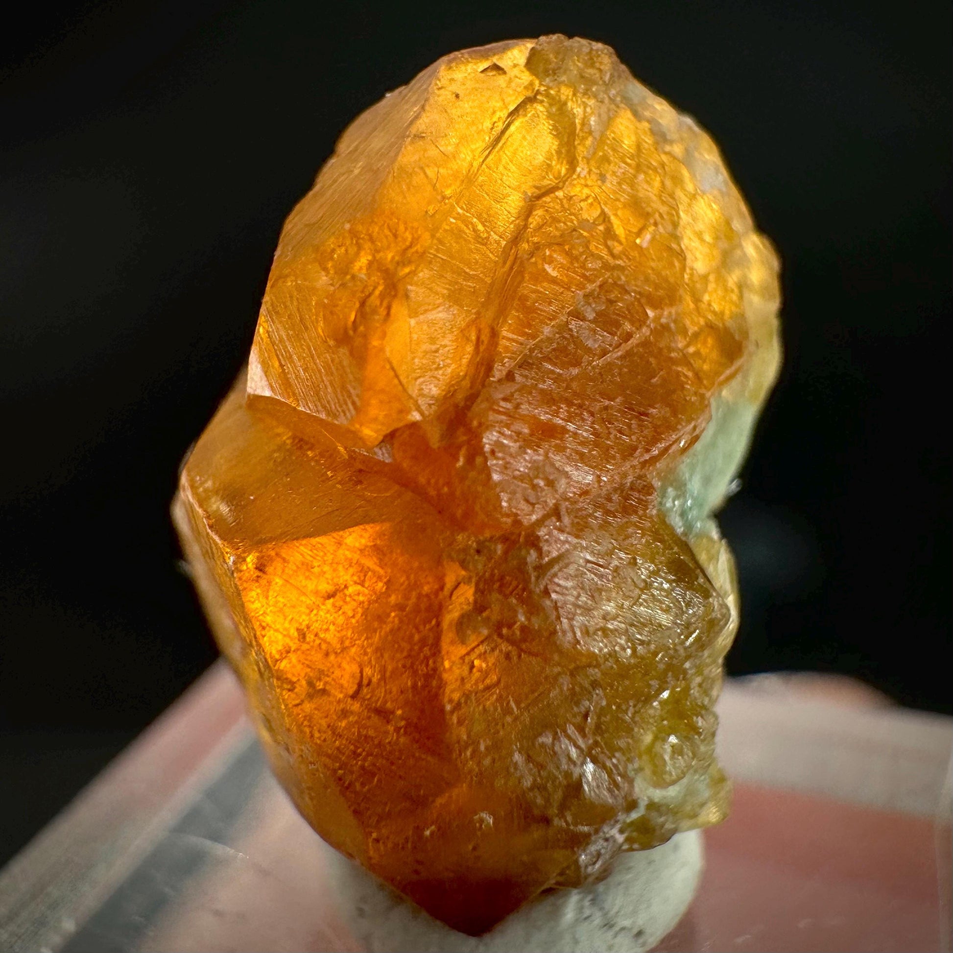 Hessonite Garnet | Orange Crystal, Mineral Specimen from Pakistan
