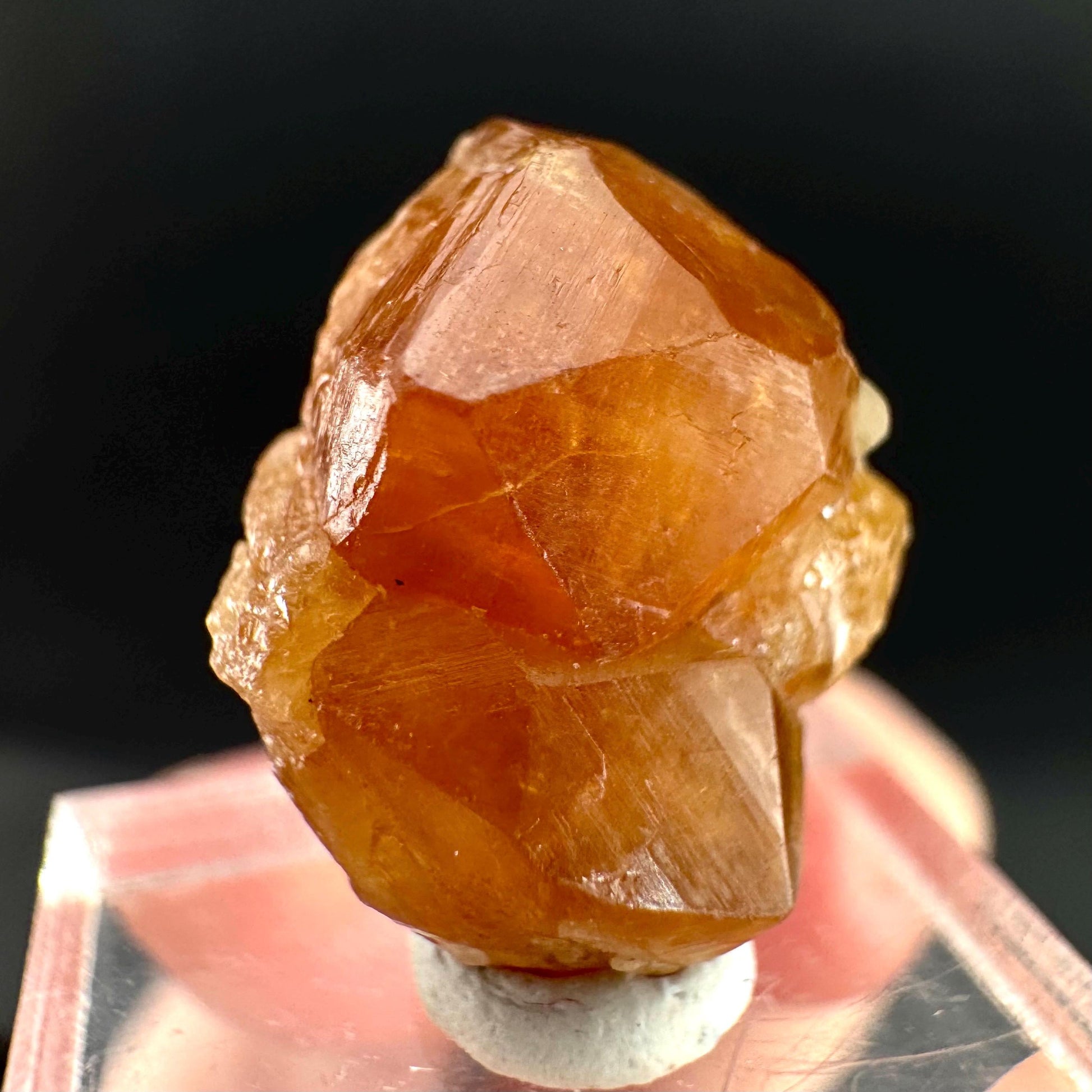 Hessonite Garnet | Orange Crystal, Mineral Specimen from Pakistan