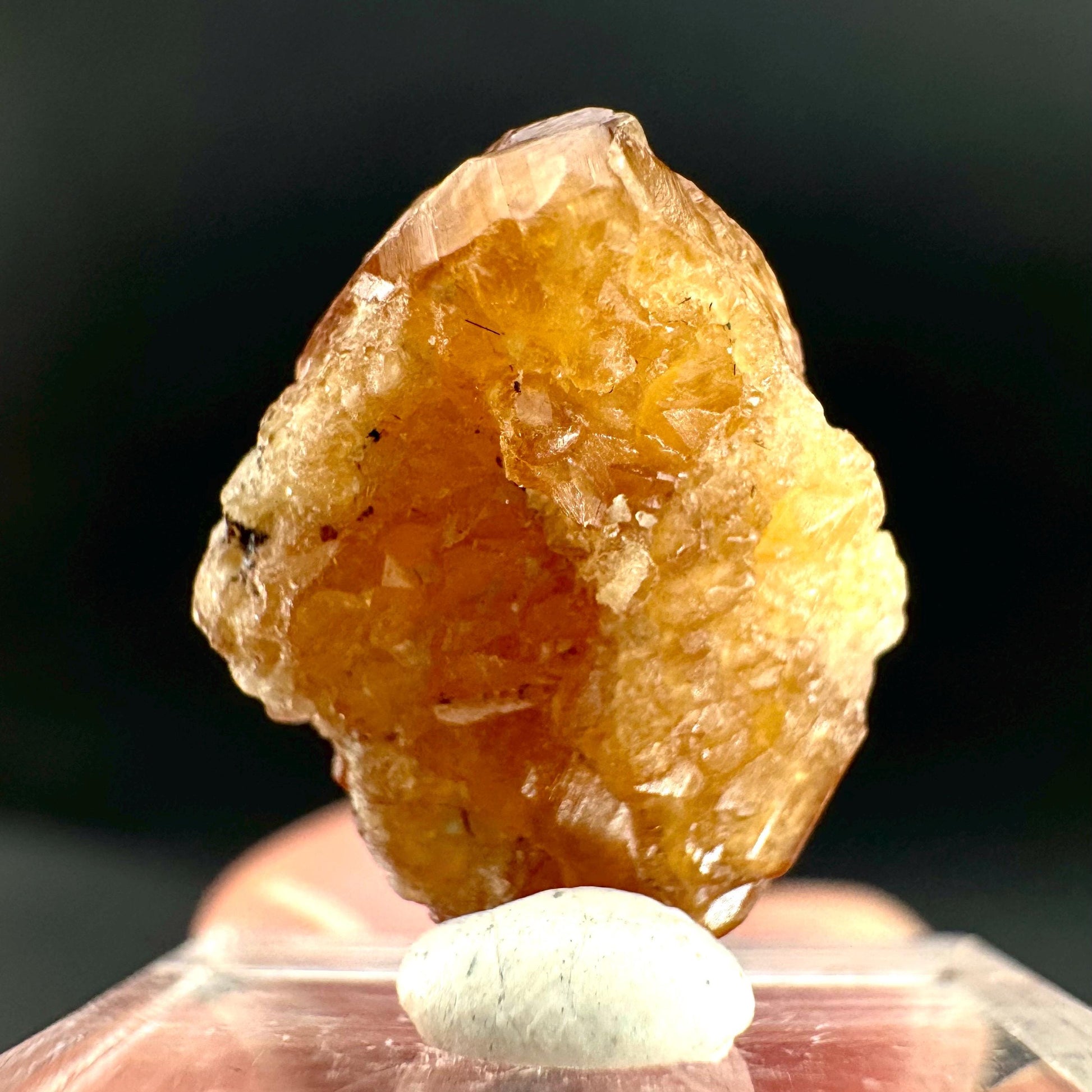 Hessonite Garnet | Orange Crystal, Mineral Specimen from Pakistan